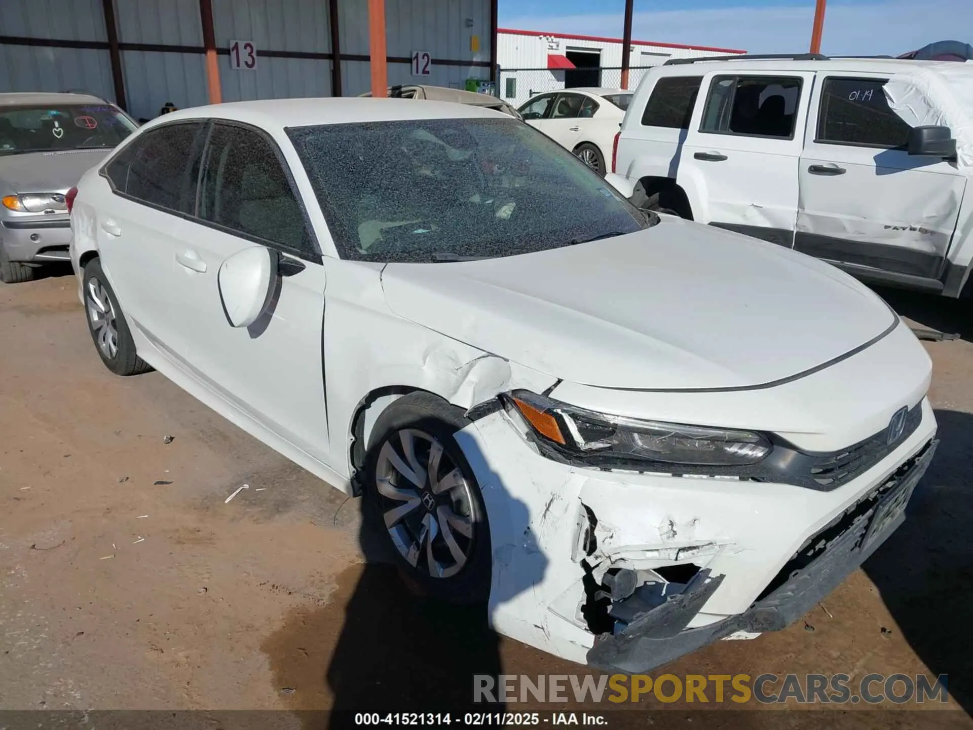 6 Фотография поврежденного автомобиля 2HGFE2F28NH520578 HONDA CIVIC 2022