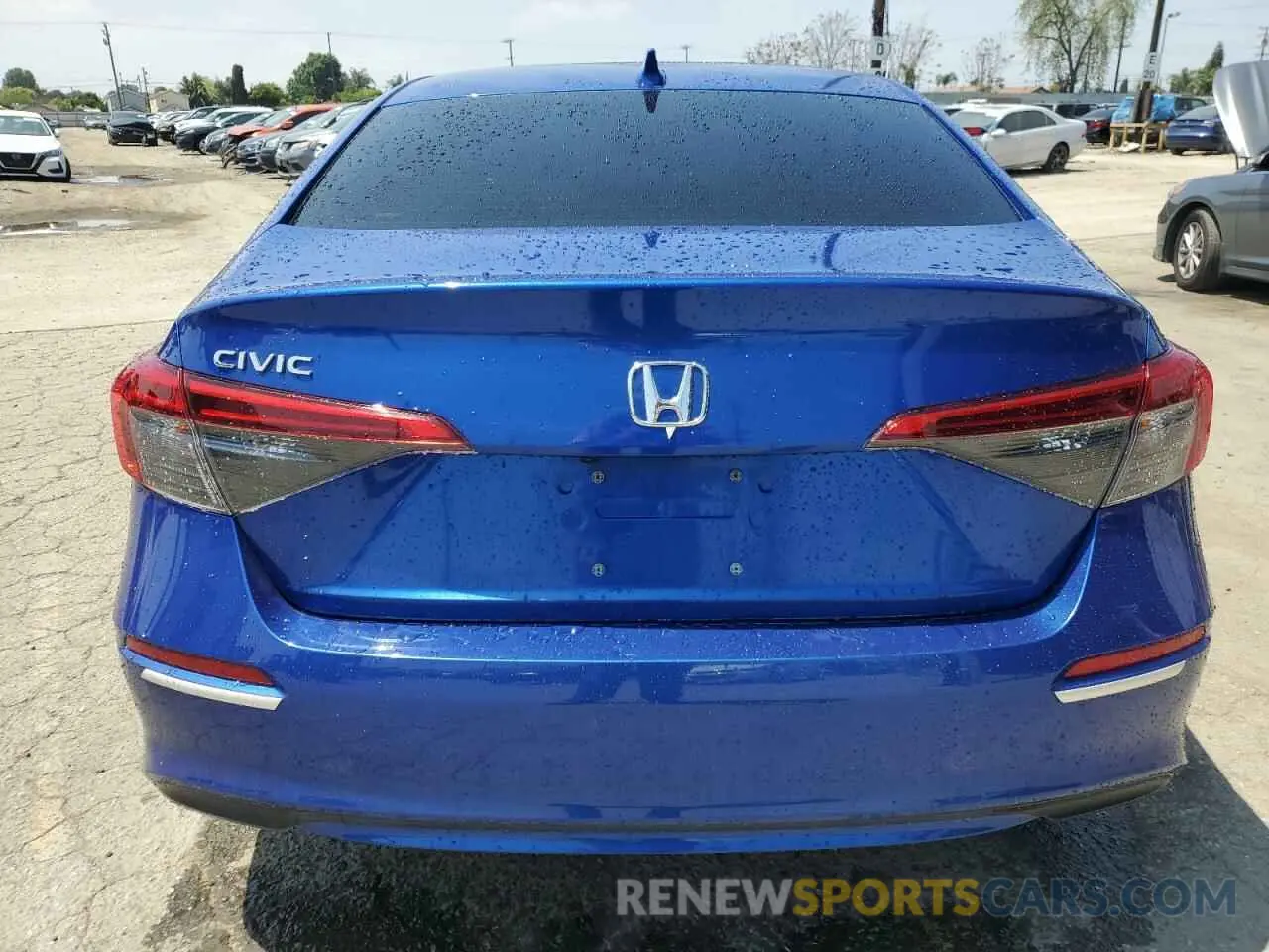 6 Photograph of a damaged car 2HGFE2F29NH510481 HONDA CIVIC 2022