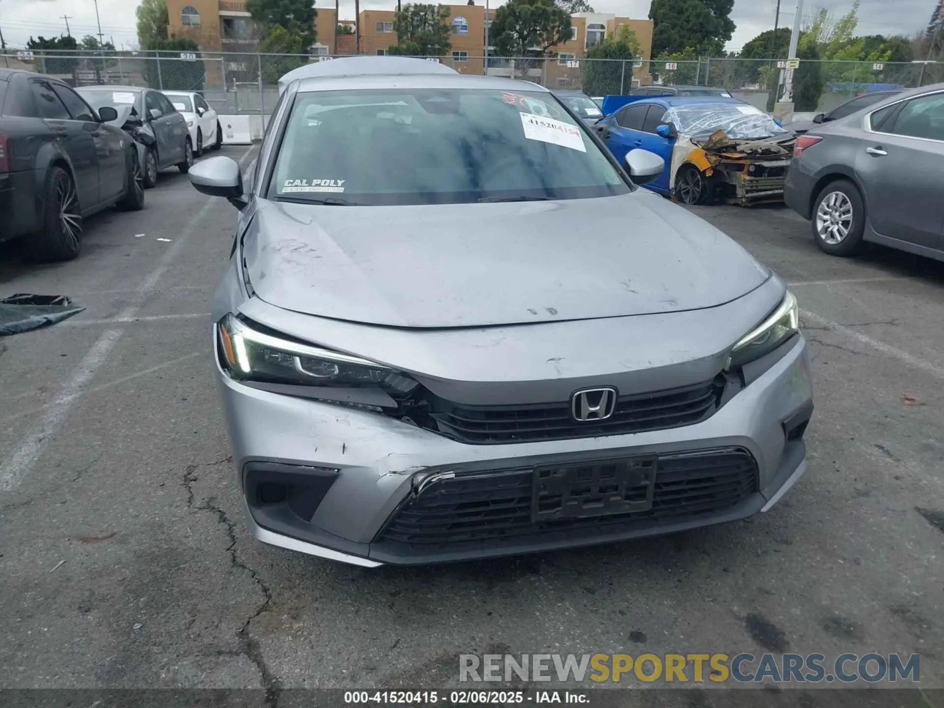 12 Photograph of a damaged car 2HGFE2F29NH522470 HONDA CIVIC 2022