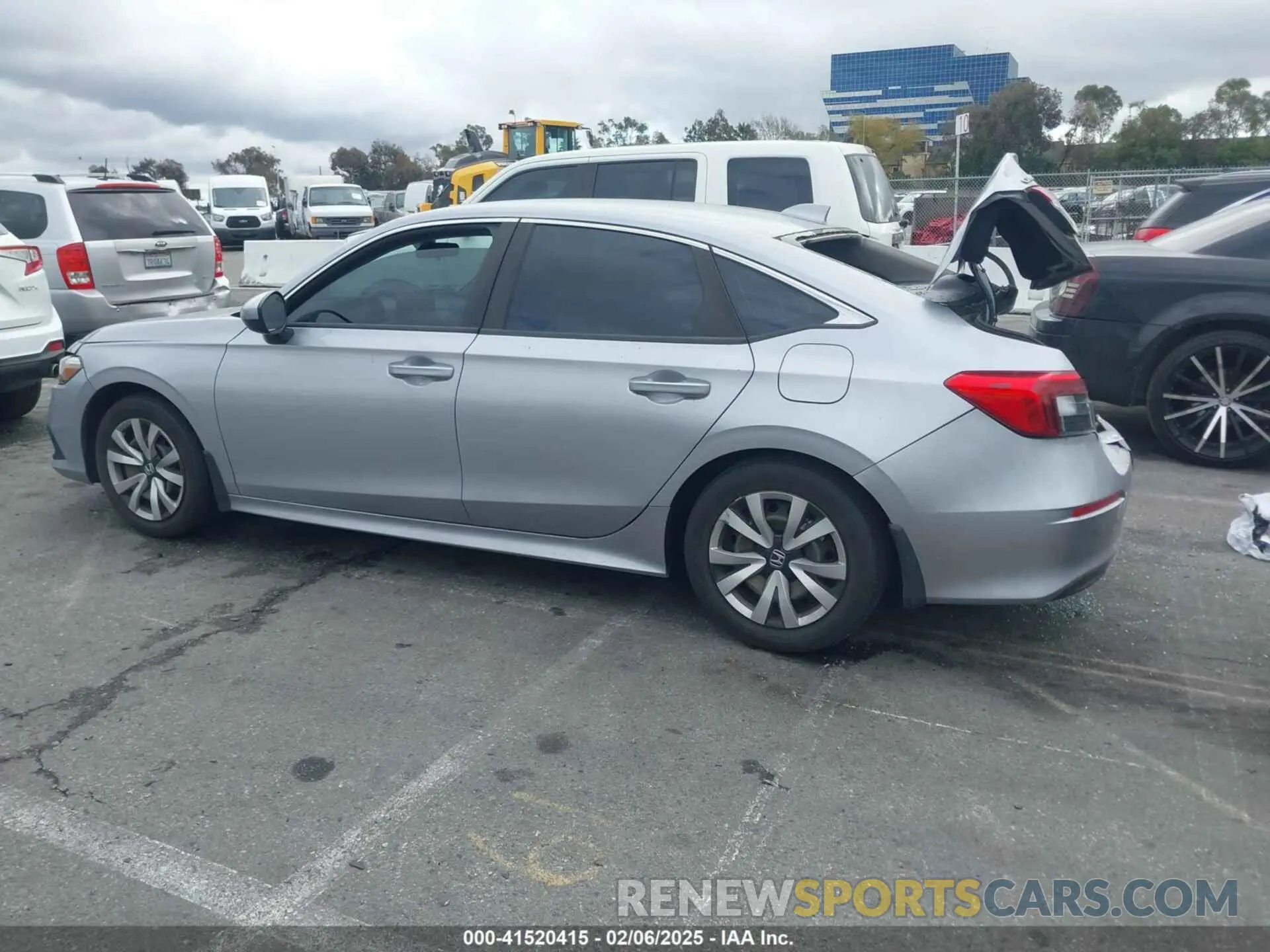 14 Photograph of a damaged car 2HGFE2F29NH522470 HONDA CIVIC 2022