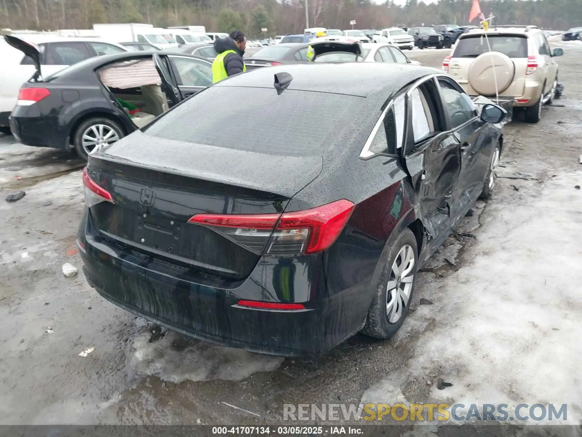 4 Photograph of a damaged car 2HGFE2F29NH528219 HONDA CIVIC 2022