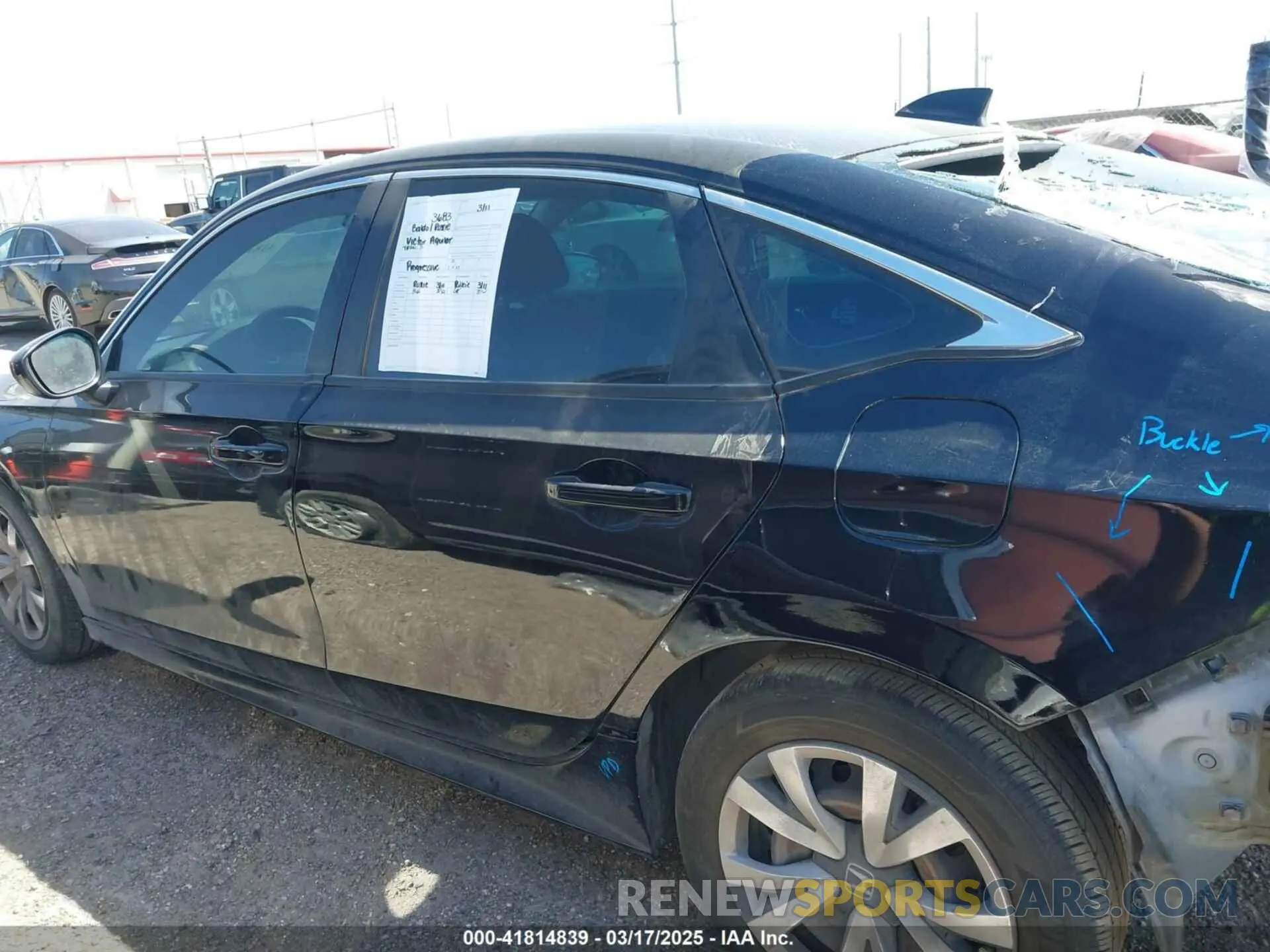 15 Photograph of a damaged car 2HGFE2F2XNH522722 HONDA CIVIC 2022