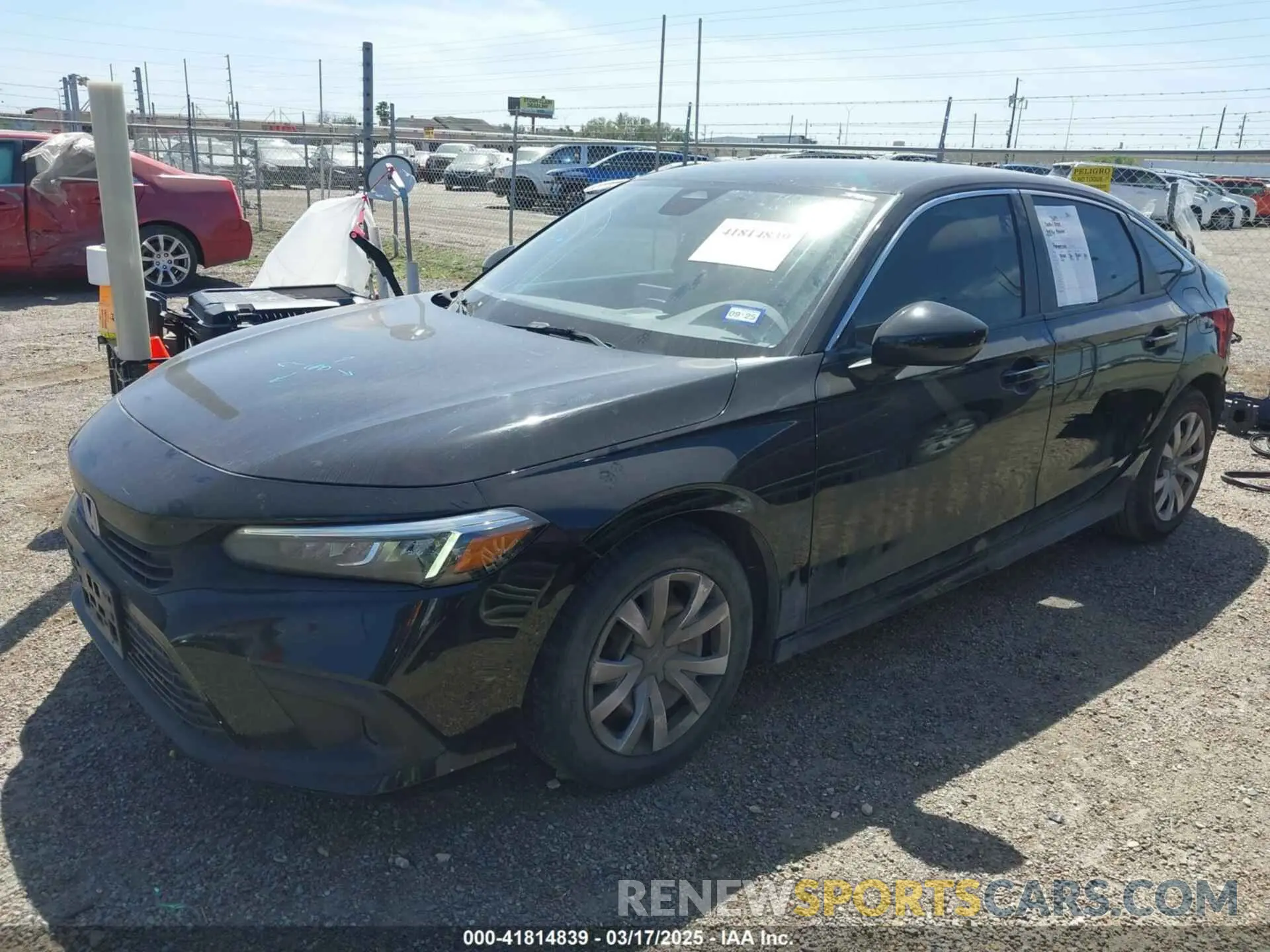 2 Photograph of a damaged car 2HGFE2F2XNH522722 HONDA CIVIC 2022
