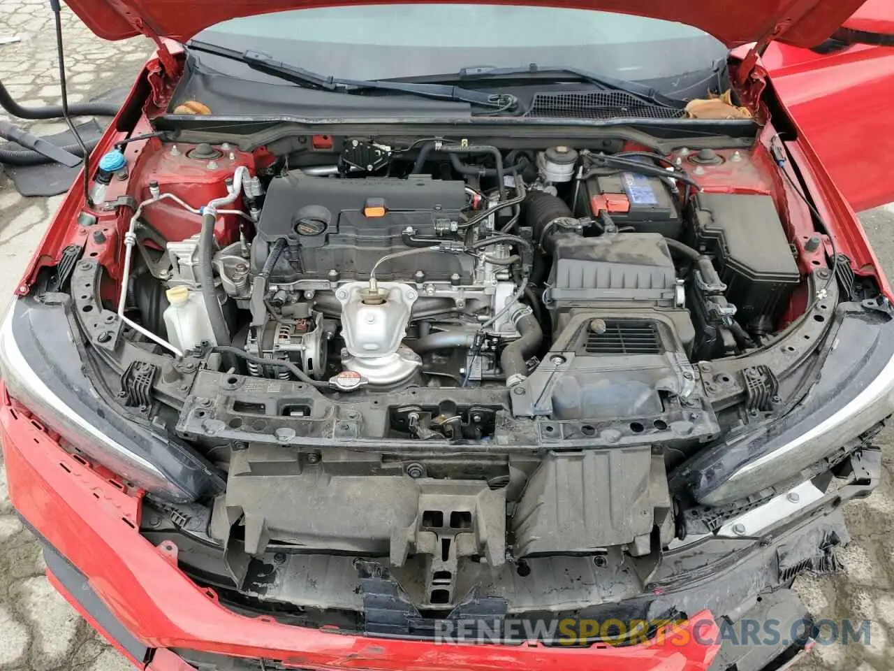 13 Photograph of a damaged car 2HGFE2F2XNH528522 HONDA CIVIC 2022