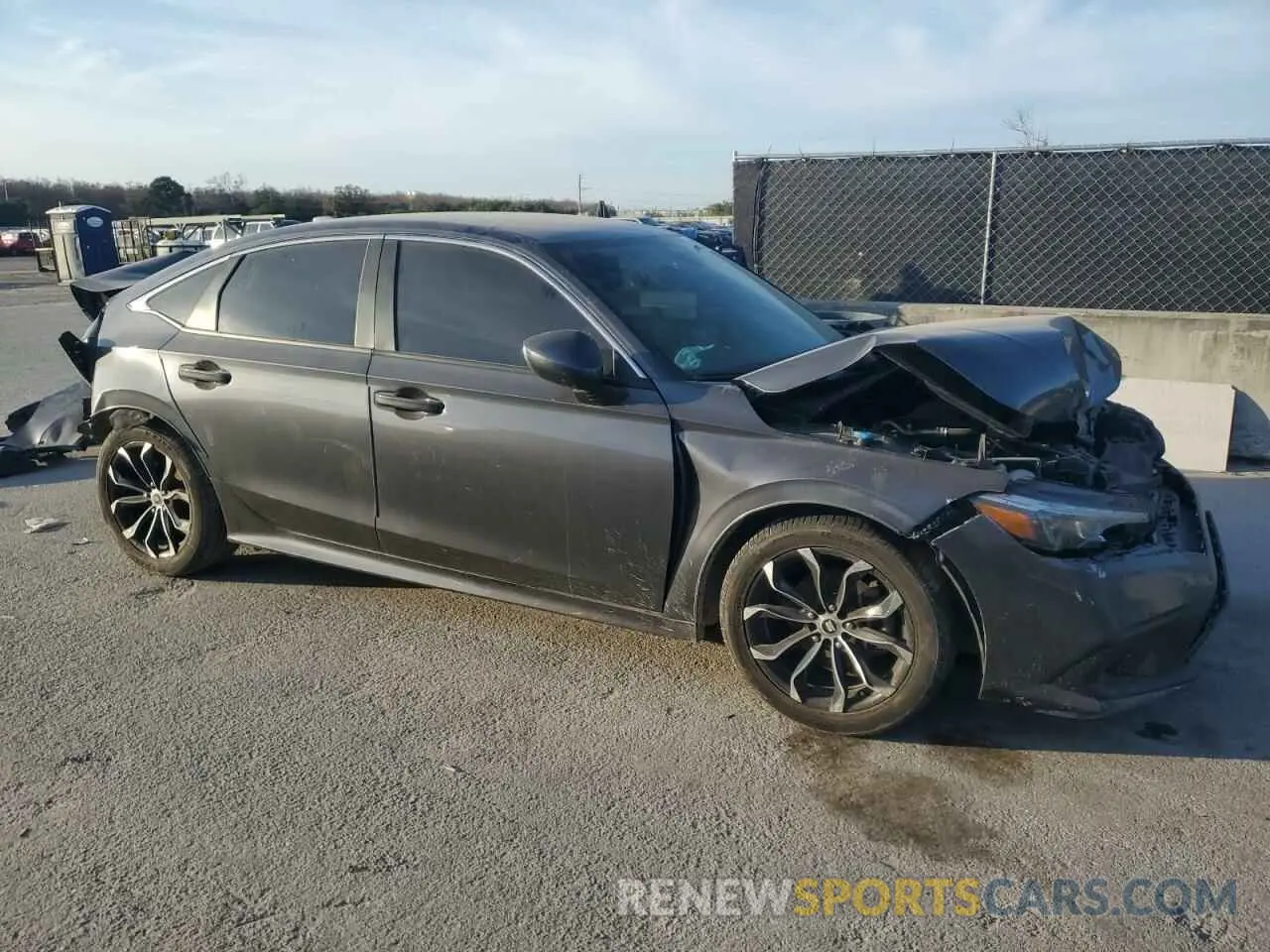 4 Photograph of a damaged car 2HGFE2F2XNH542467 HONDA CIVIC 2022