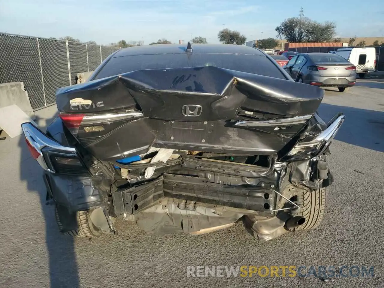 6 Photograph of a damaged car 2HGFE2F2XNH542467 HONDA CIVIC 2022