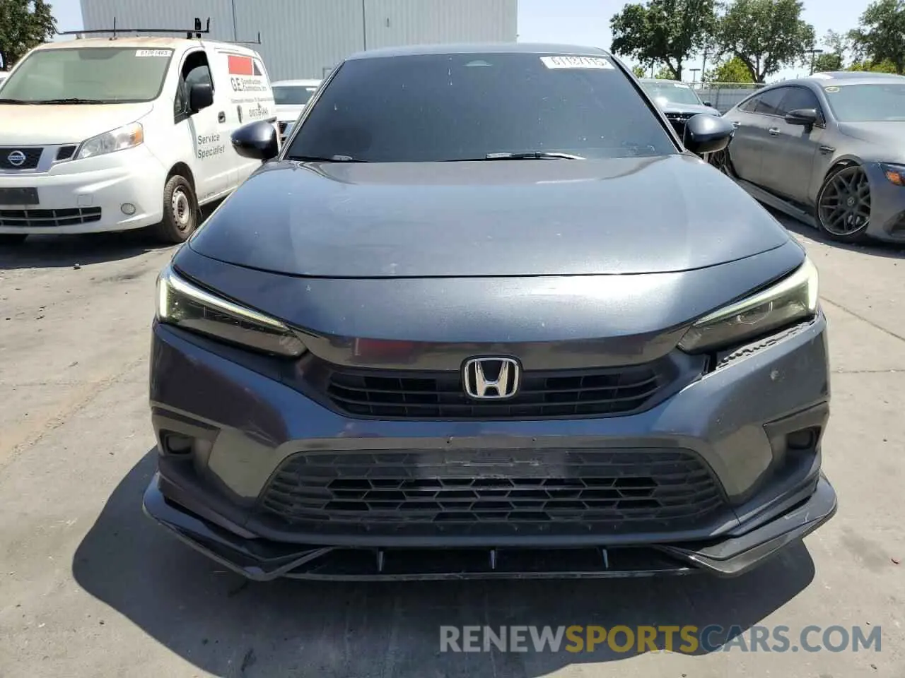 5 Photograph of a damaged car 2HGFE2F2XNH560886 HONDA CIVIC 2022