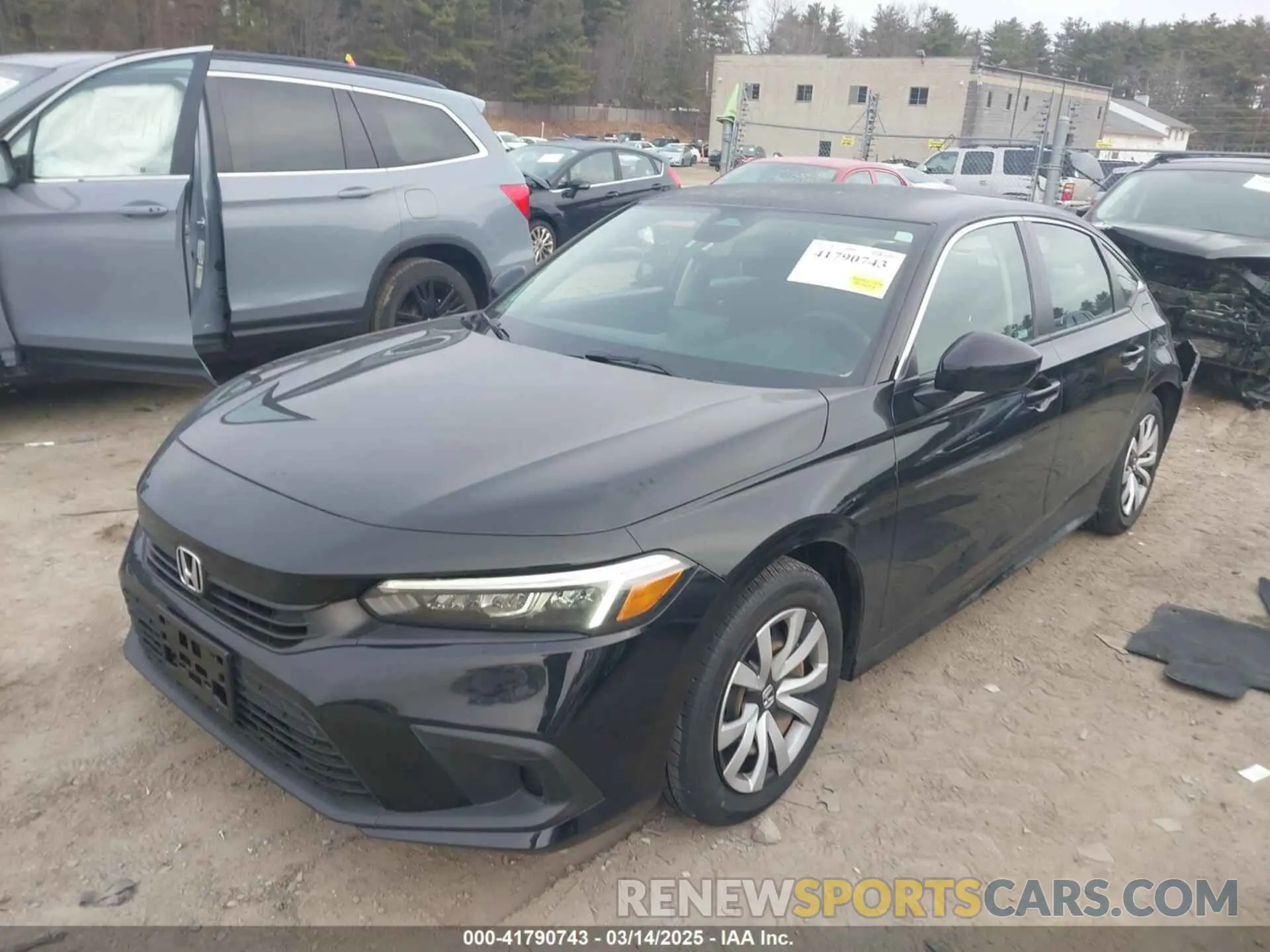 2 Photograph of a damaged car 2HGFE2F2XNH573430 HONDA CIVIC 2022