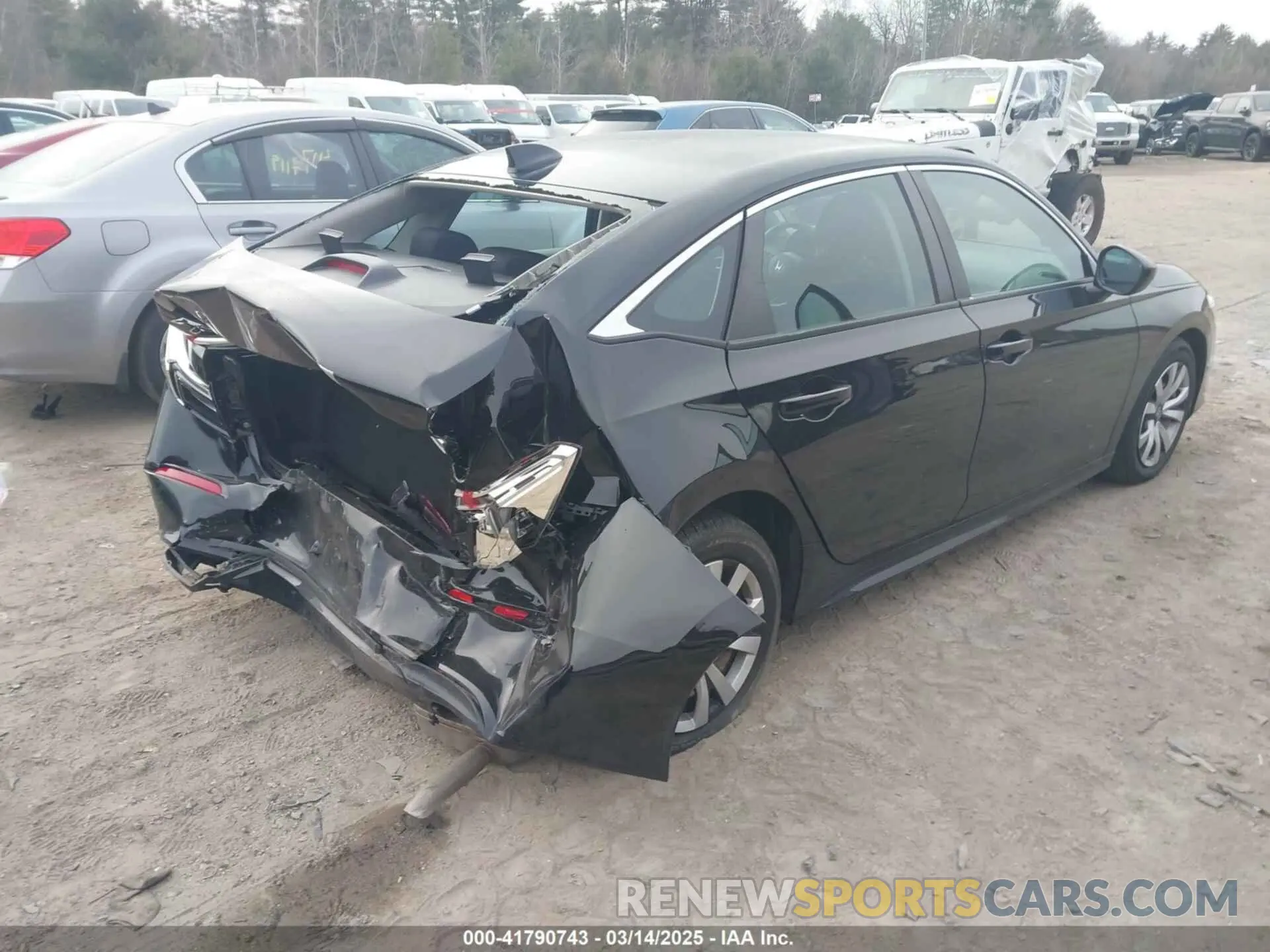 4 Photograph of a damaged car 2HGFE2F2XNH573430 HONDA CIVIC 2022