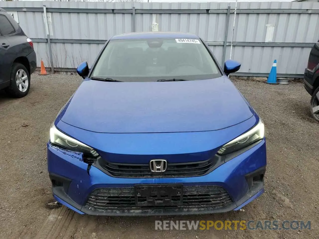 5 Photograph of a damaged car 2HGFE2F32NH124896 HONDA CIVIC 2022
