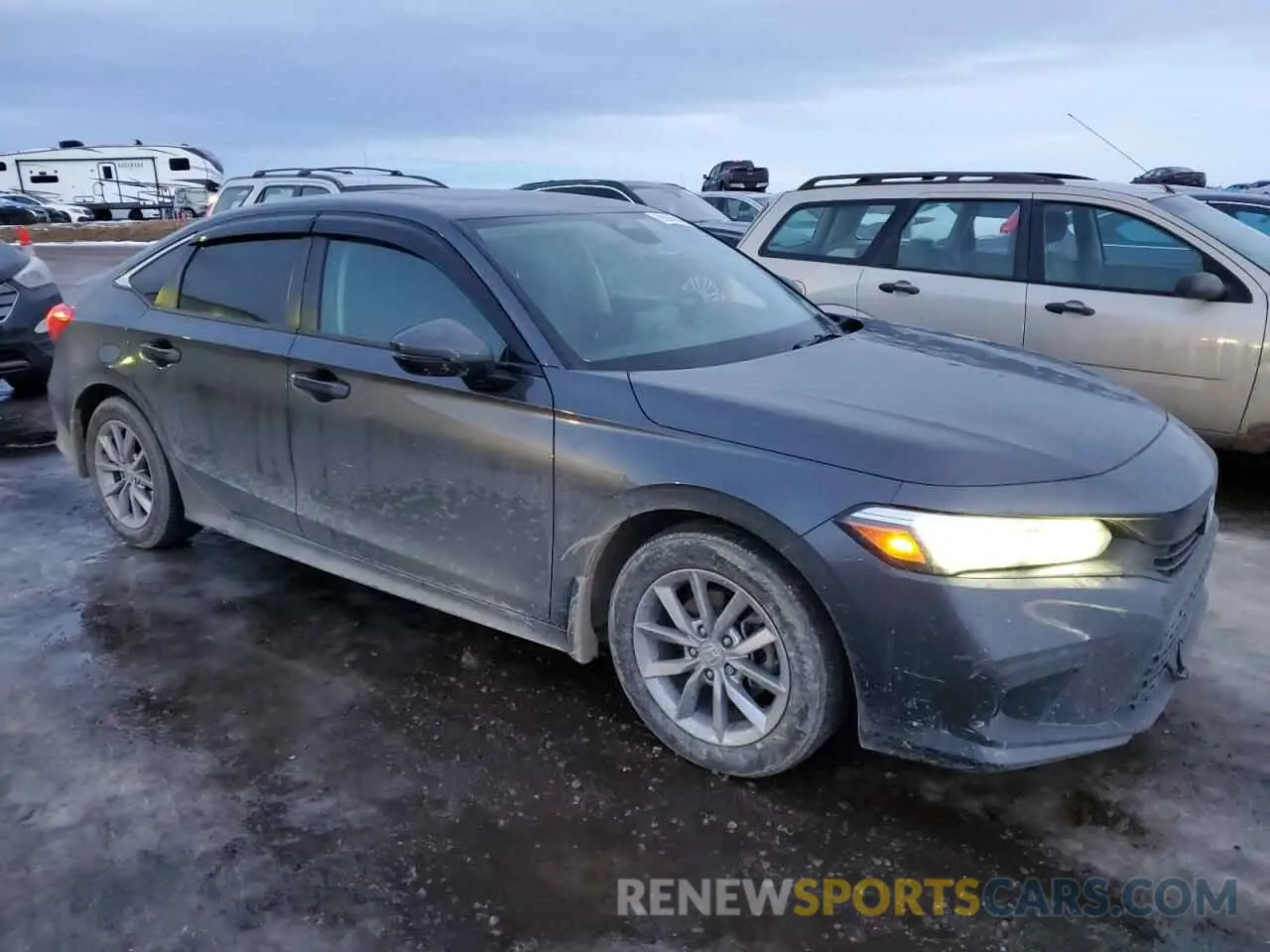 4 Фотография поврежденного автомобиля 2HGFE2F38NH123056 HONDA CIVIC 2022
