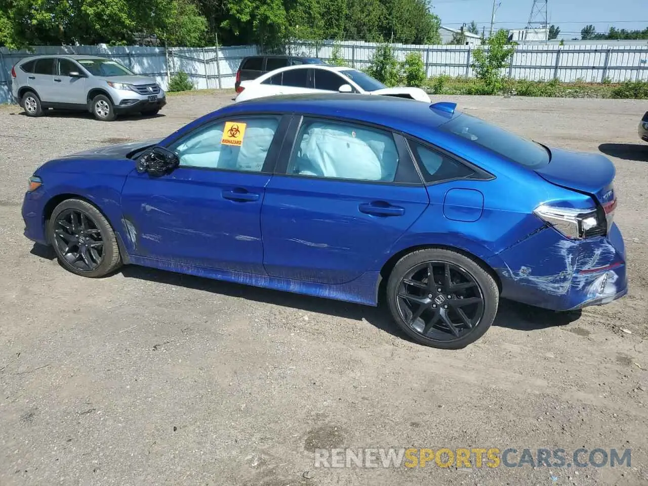 2 Фотография поврежденного автомобиля 2HGFE2F50NH114286 HONDA CIVIC 2022