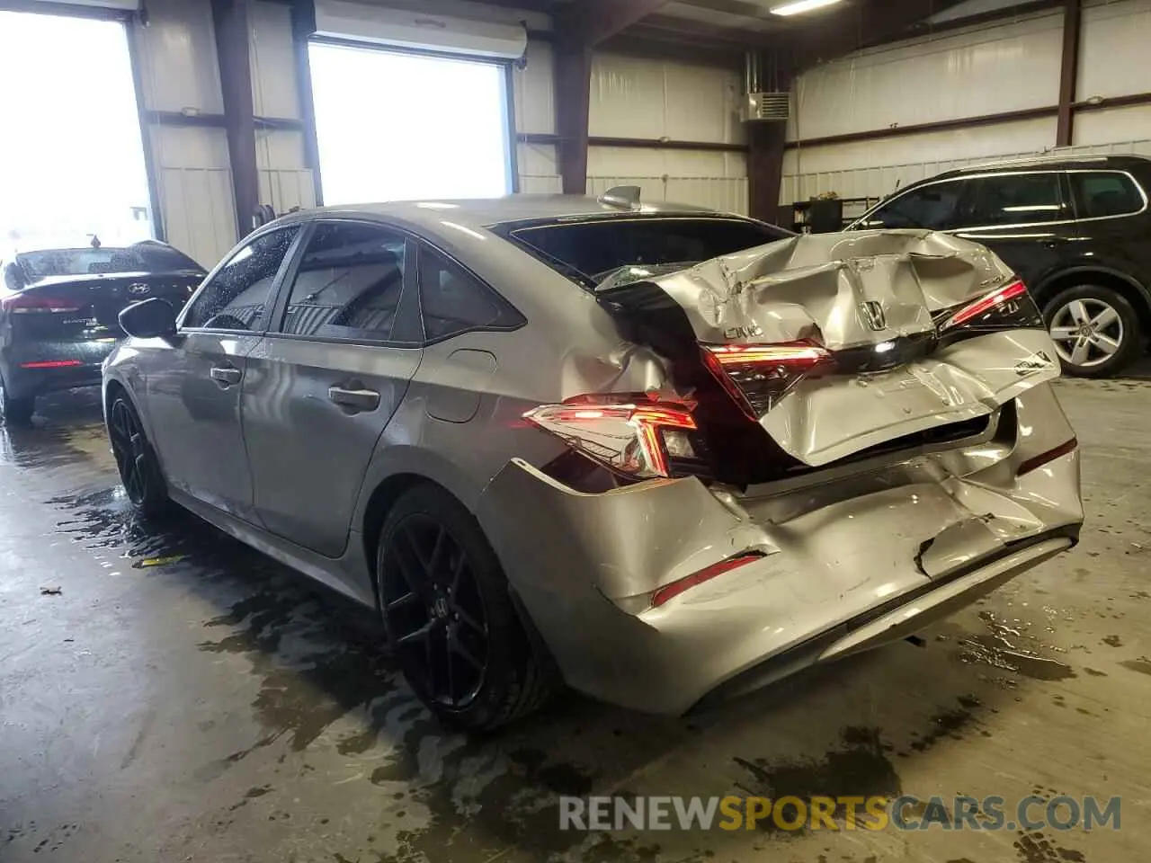 2 Photograph of a damaged car 2HGFE2F50NH530614 HONDA CIVIC 2022