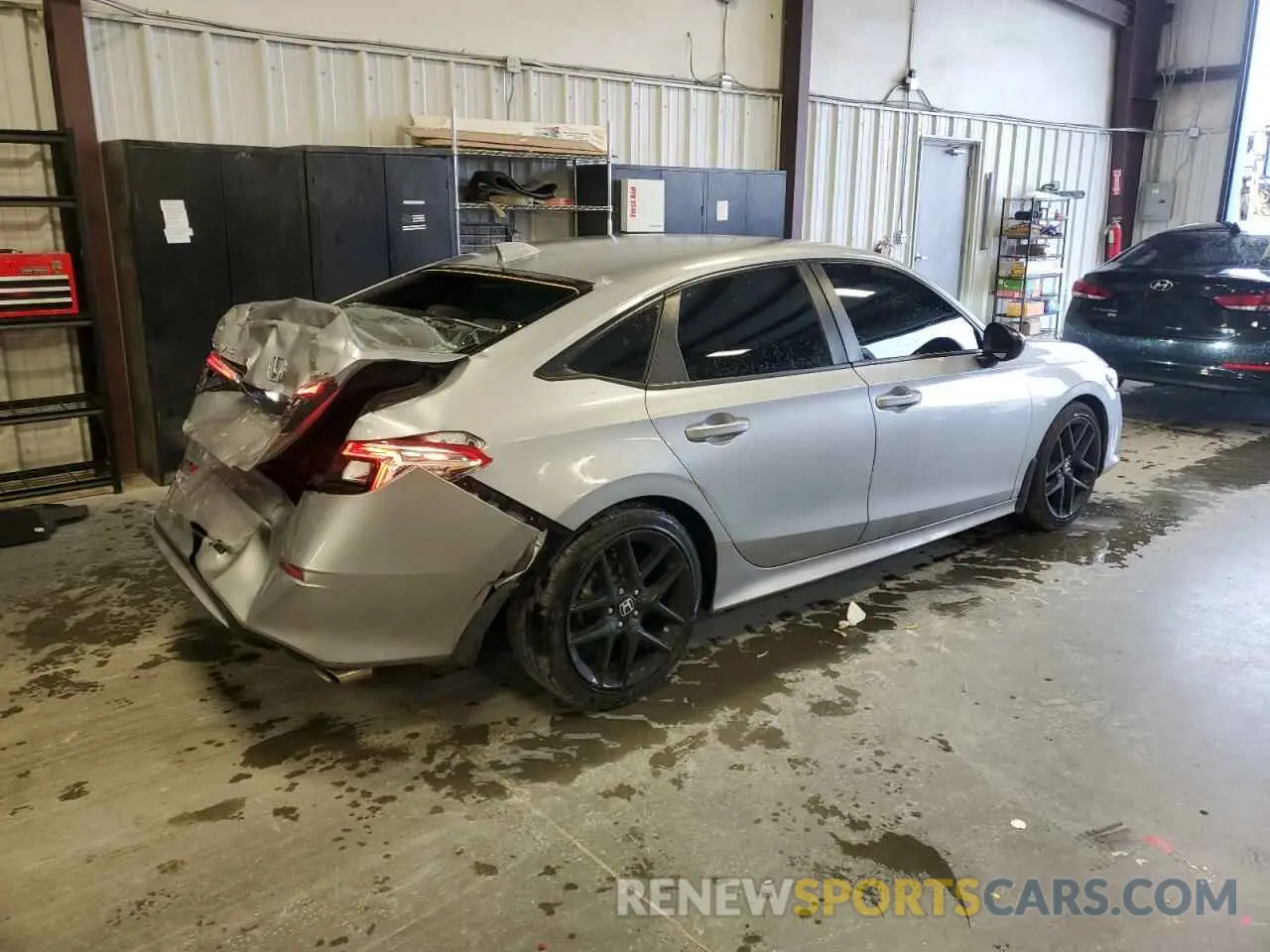 3 Photograph of a damaged car 2HGFE2F50NH530614 HONDA CIVIC 2022