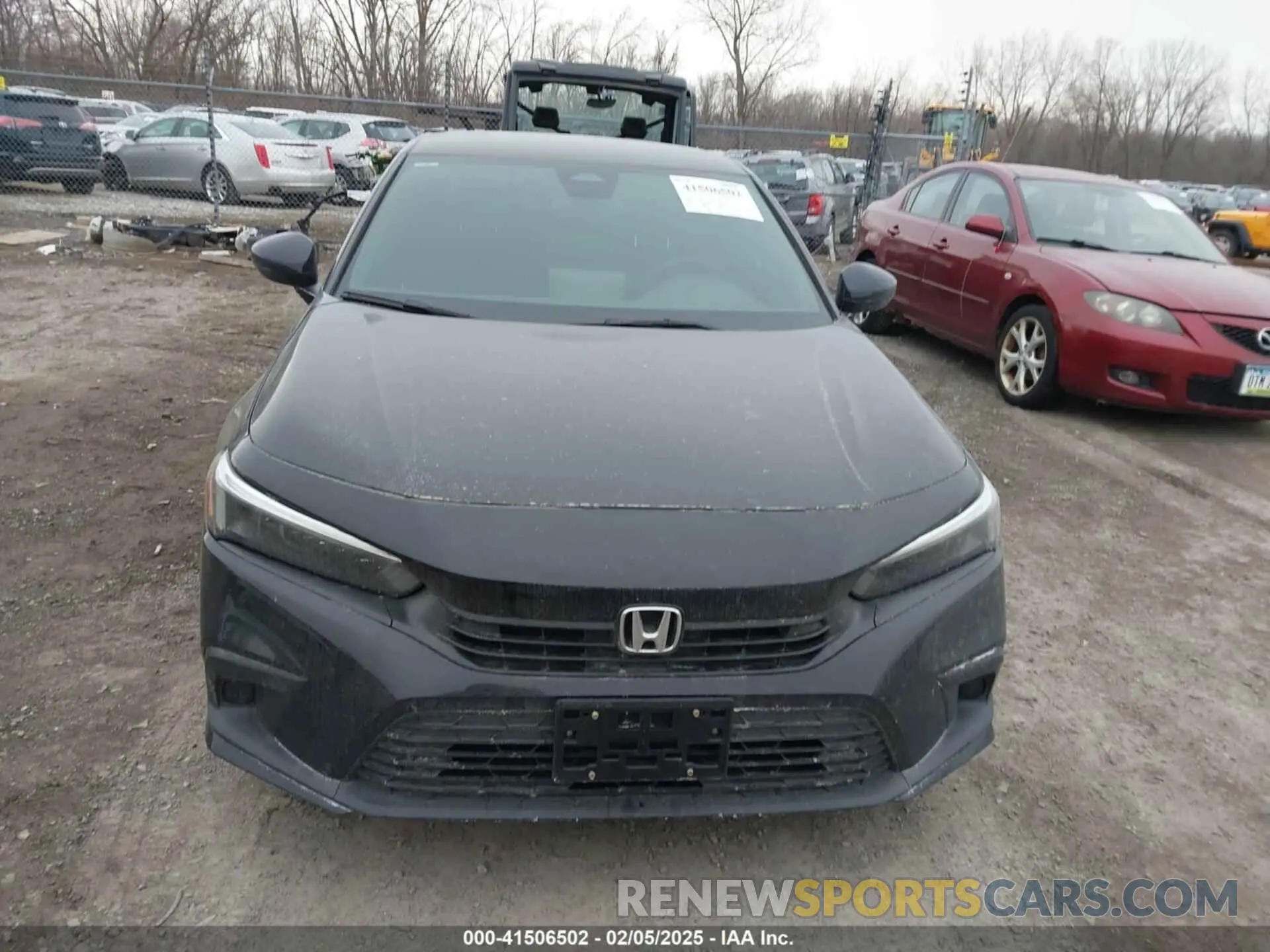 12 Photograph of a damaged car 2HGFE2F50NH545050 HONDA CIVIC 2022