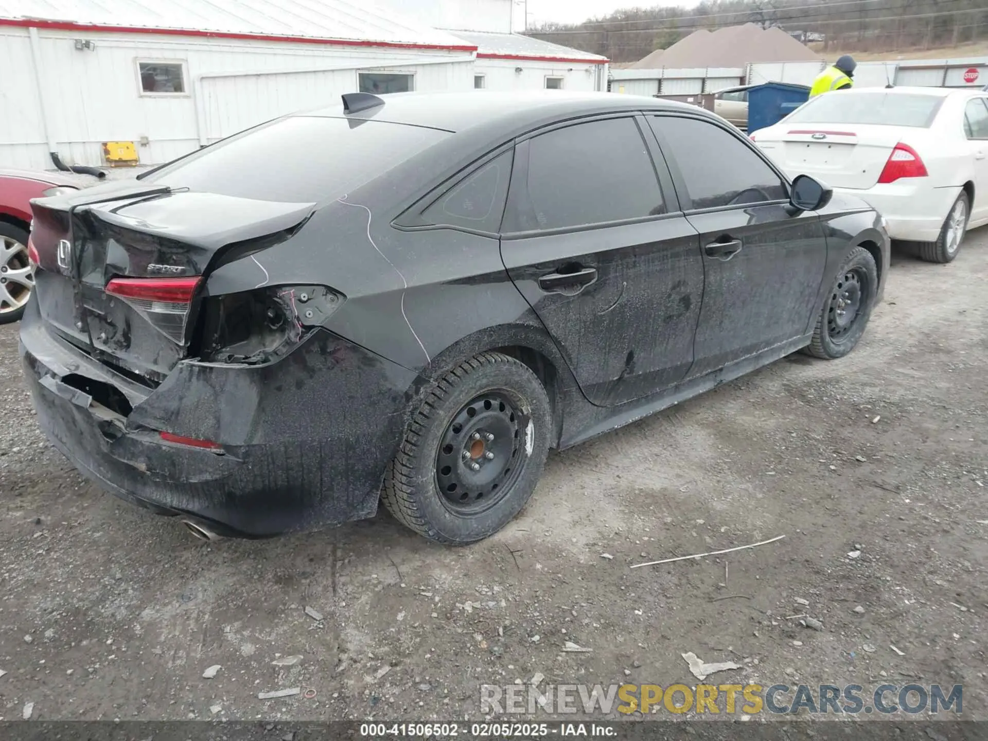4 Photograph of a damaged car 2HGFE2F50NH545050 HONDA CIVIC 2022