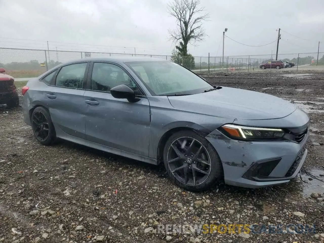 4 Photograph of a damaged car 2HGFE2F50NH555108 HONDA CIVIC 2022