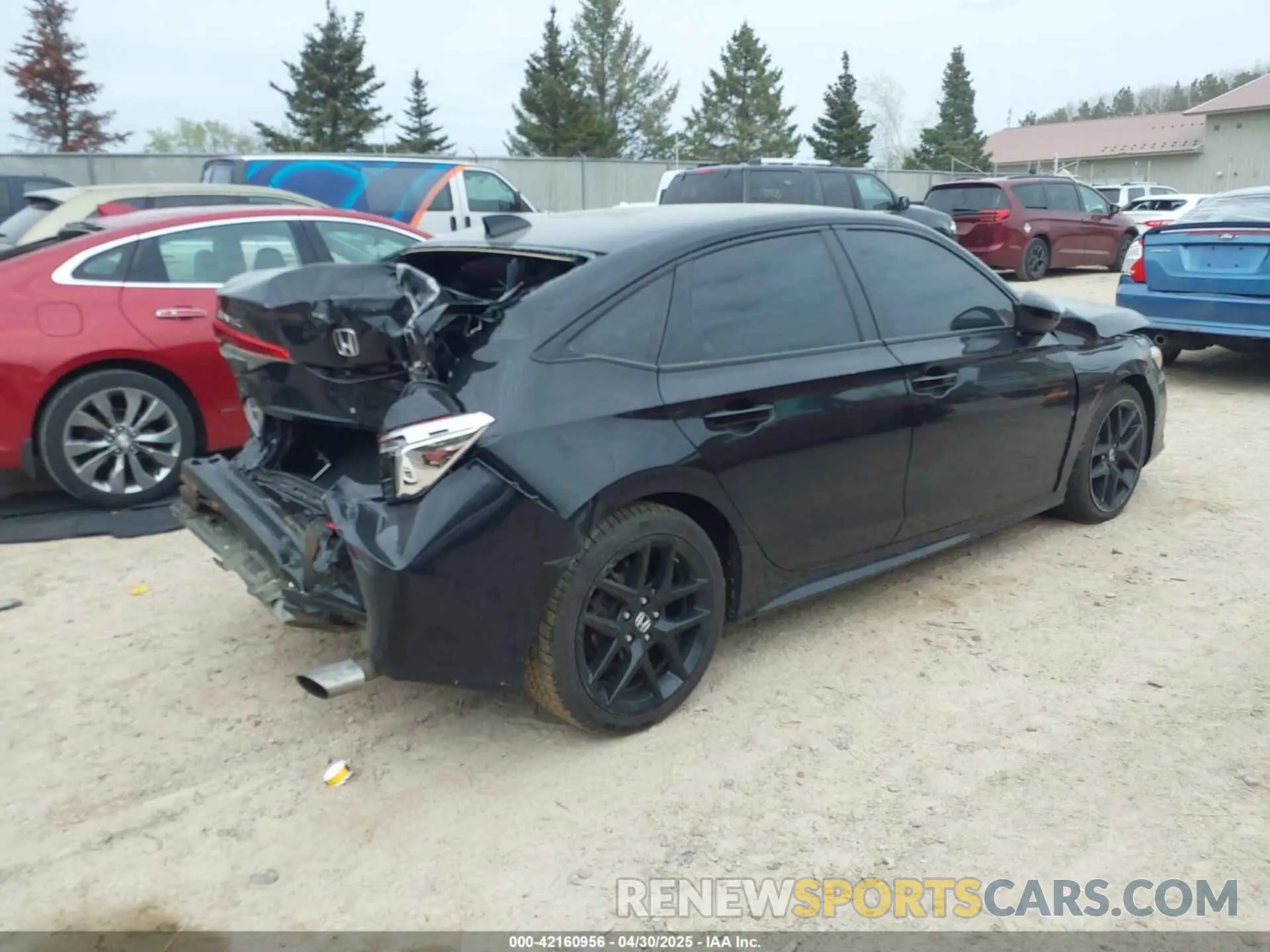 4 Фотография поврежденного автомобиля 2HGFE2F50NH565136 HONDA CIVIC 2022