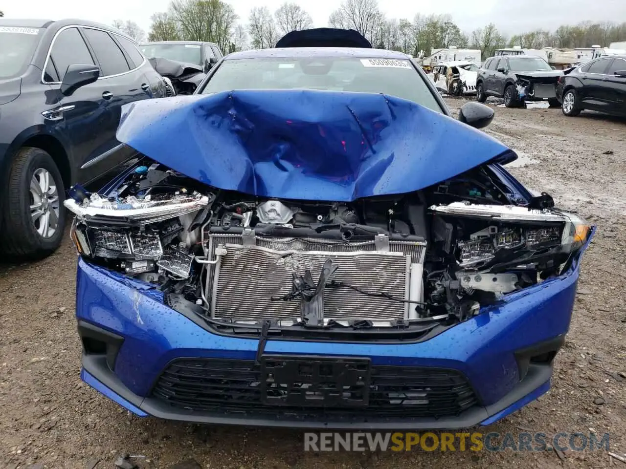 5 Photograph of a damaged car 2HGFE2F50NH577707 HONDA CIVIC 2022