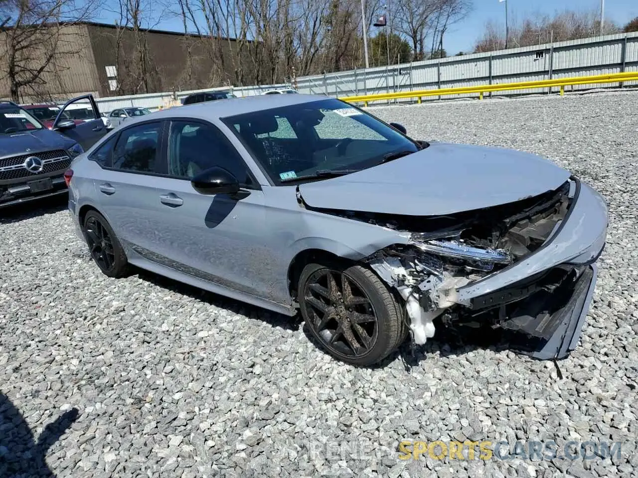4 Photograph of a damaged car 2HGFE2F50NH579599 HONDA CIVIC 2022
