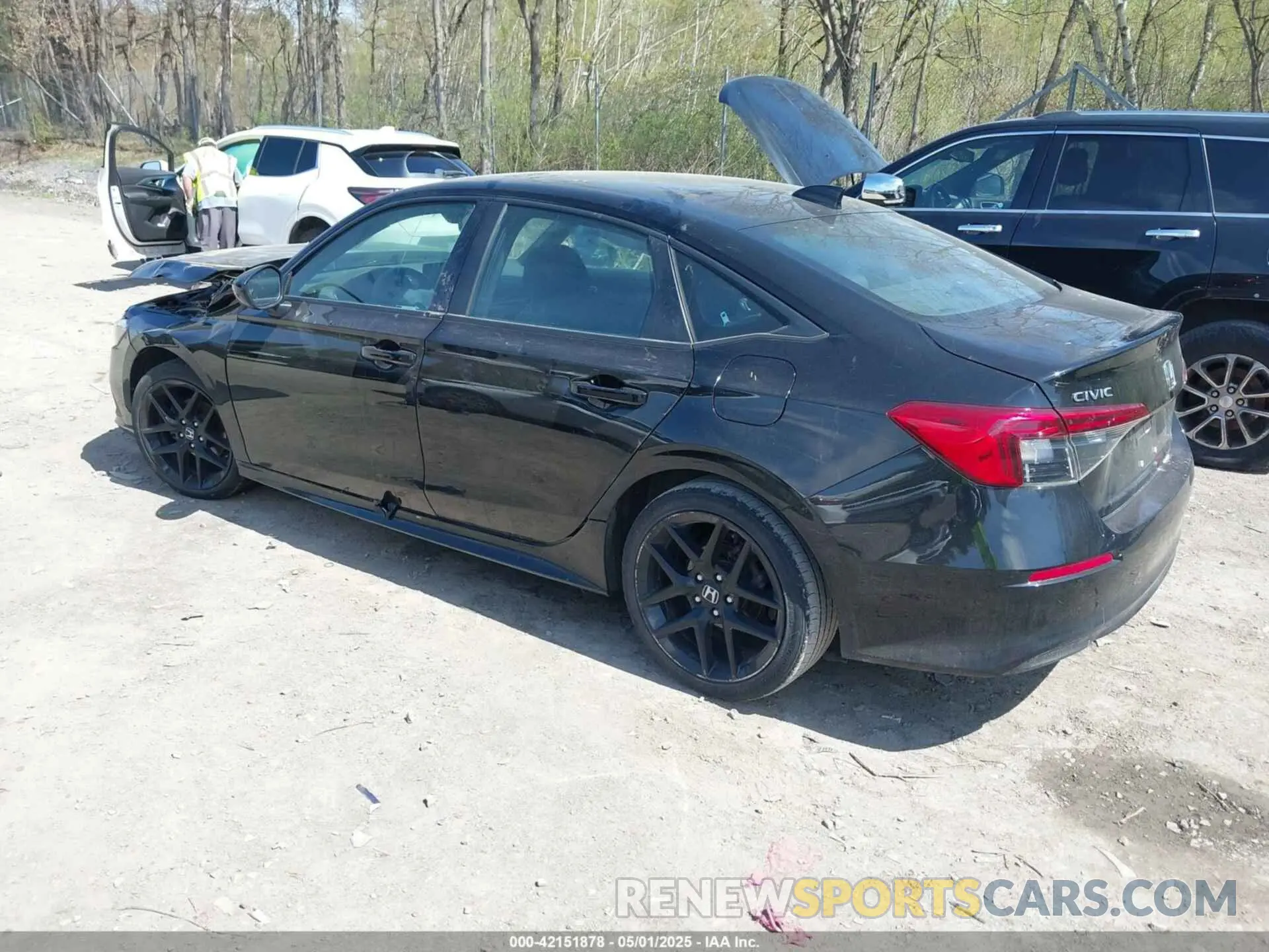 3 Фотография поврежденного автомобиля 2HGFE2F50NH592157 HONDA CIVIC 2022
