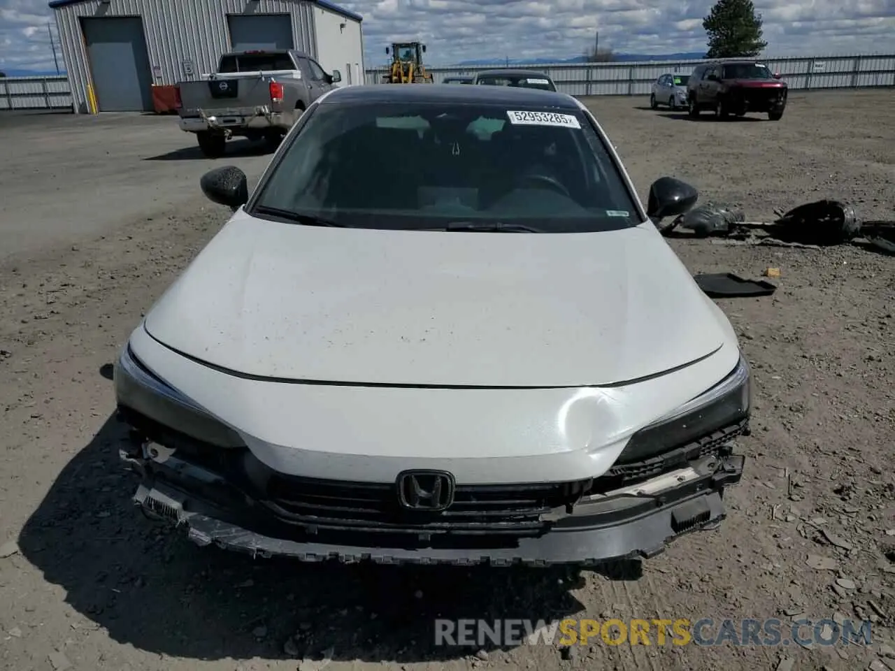 5 Photograph of a damaged car 2HGFE2F50NH600676 HONDA CIVIC 2022