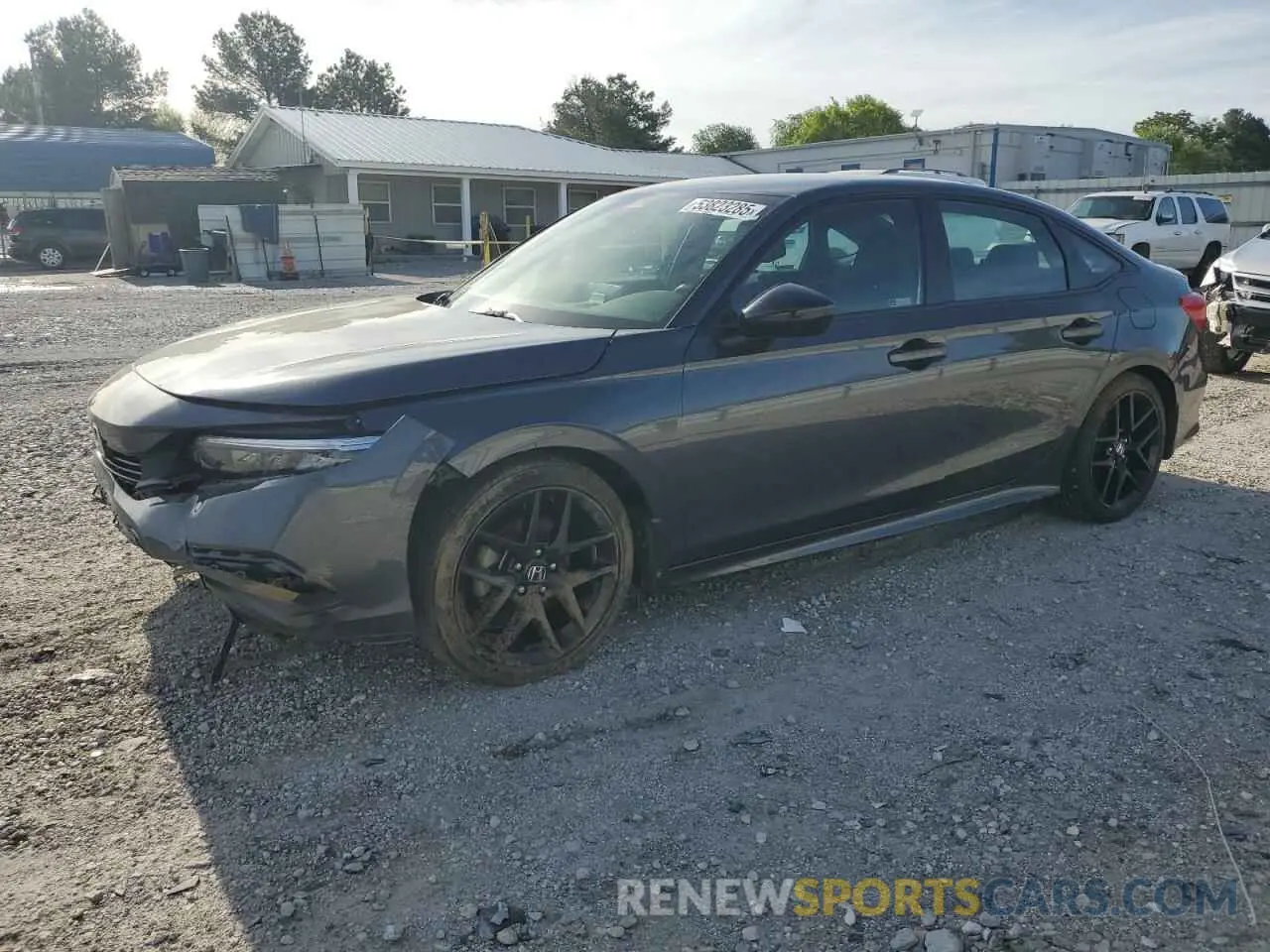 1 Photograph of a damaged car 2HGFE2F50NH609880 HONDA CIVIC 2022