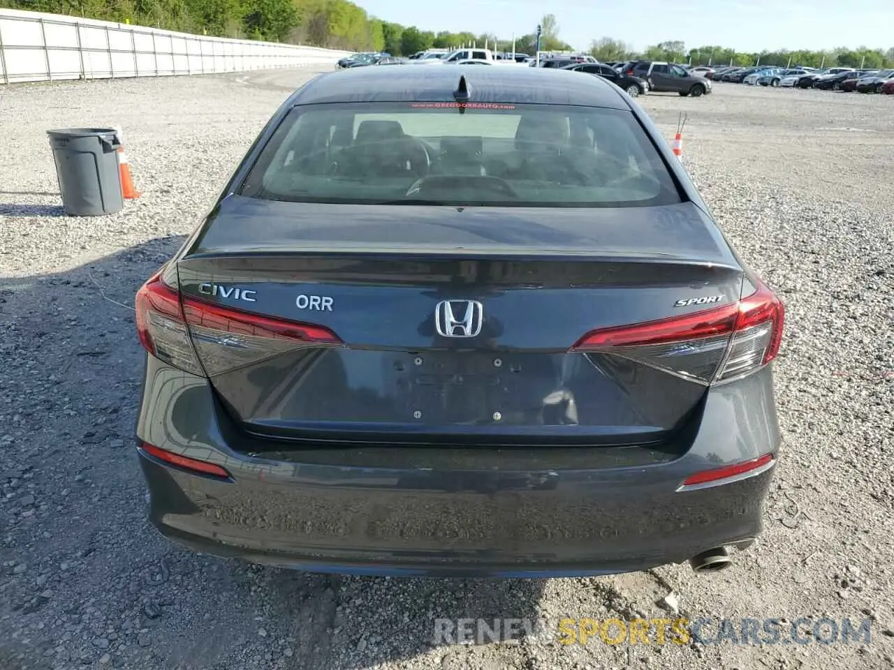 6 Photograph of a damaged car 2HGFE2F50NH609880 HONDA CIVIC 2022