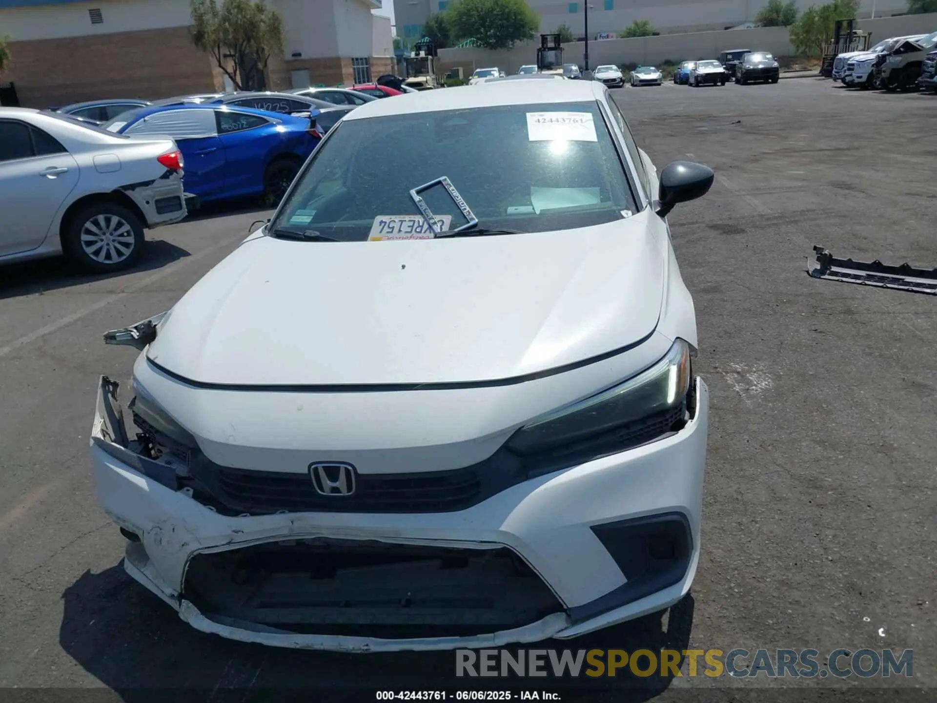 12 Photograph of a damaged car 2HGFE2F51NH500022 HONDA CIVIC 2022