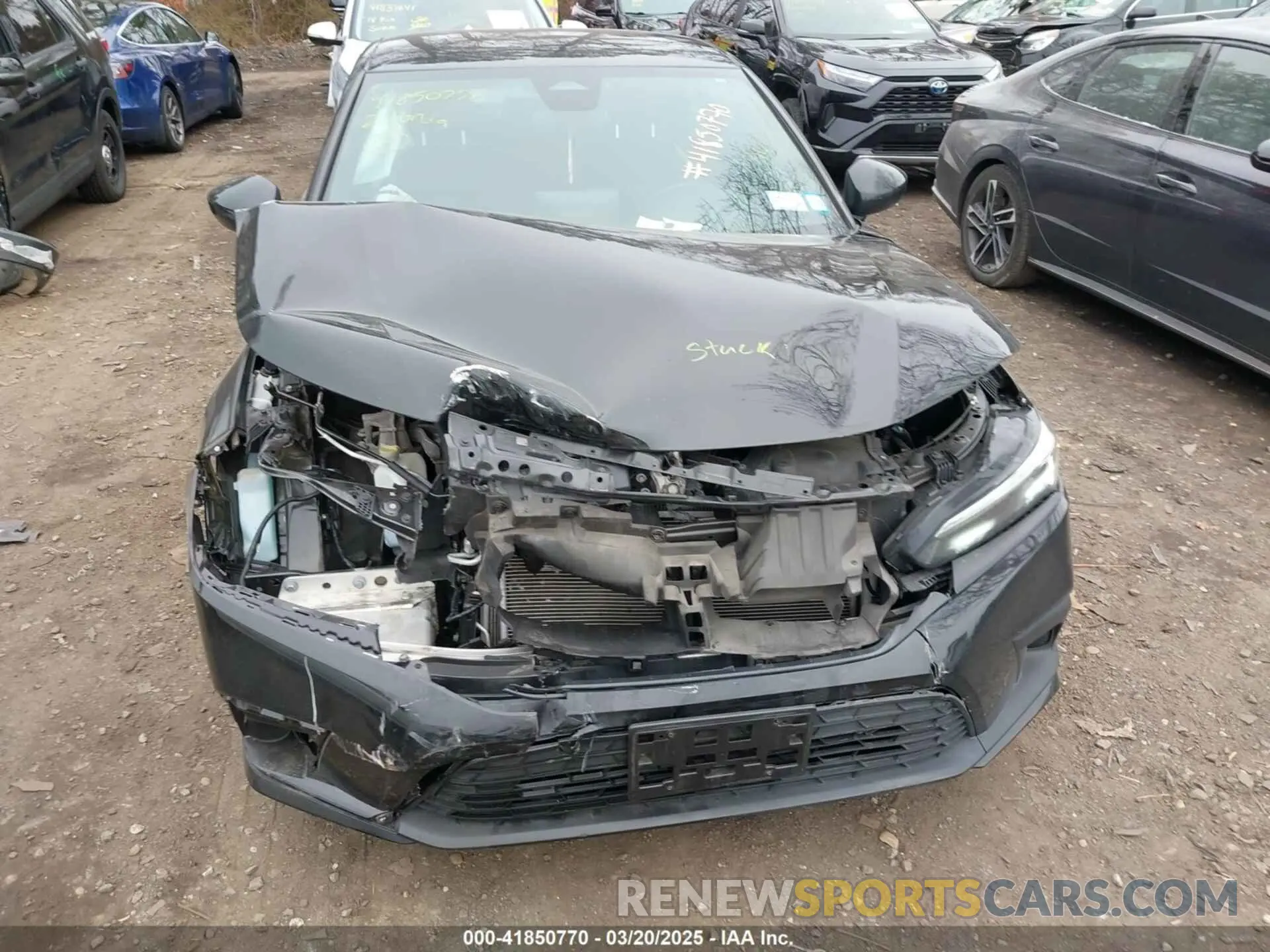 6 Фотография поврежденного автомобиля 2HGFE2F51NH505799 HONDA CIVIC 2022