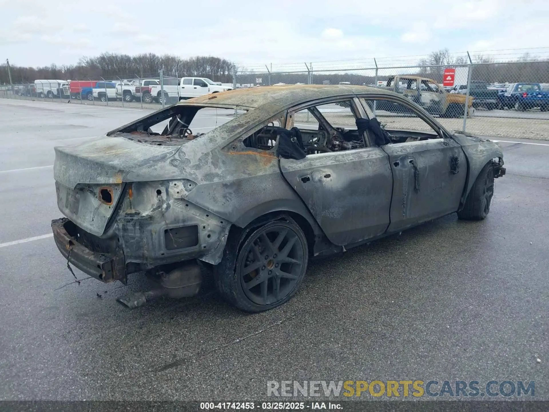4 Photograph of a damaged car 2HGFE2F51NH516429 HONDA CIVIC 2022