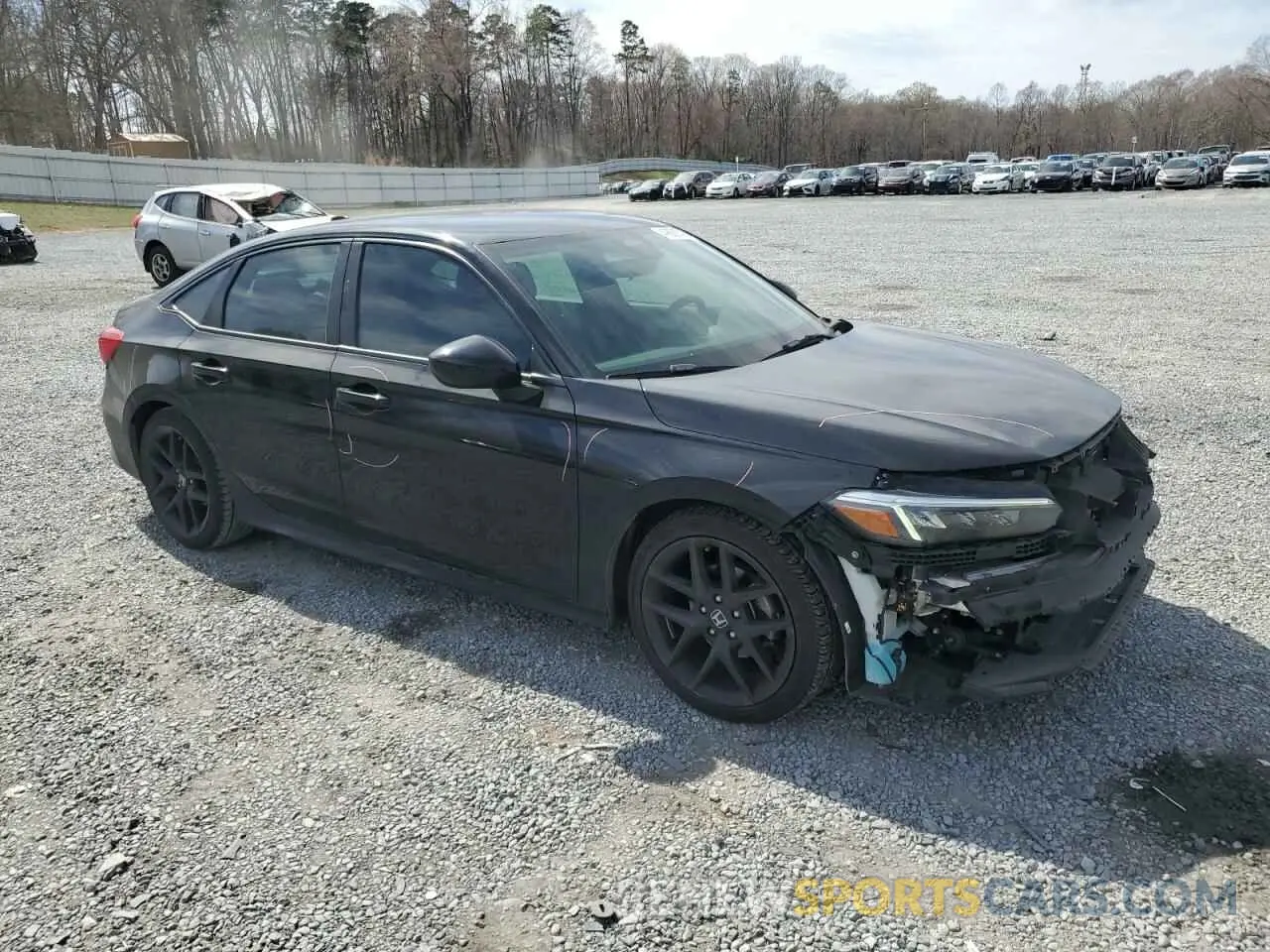 4 Photograph of a damaged car 2HGFE2F51NH524658 HONDA CIVIC 2022