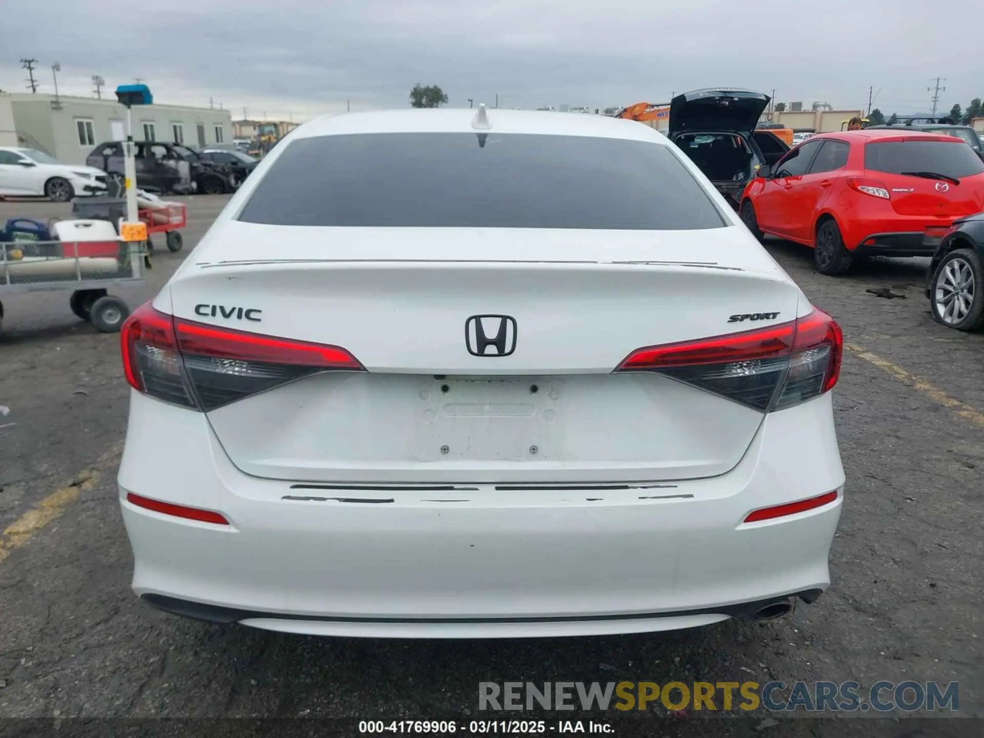 16 Photograph of a damaged car 2HGFE2F51NH544196 HONDA CIVIC 2022