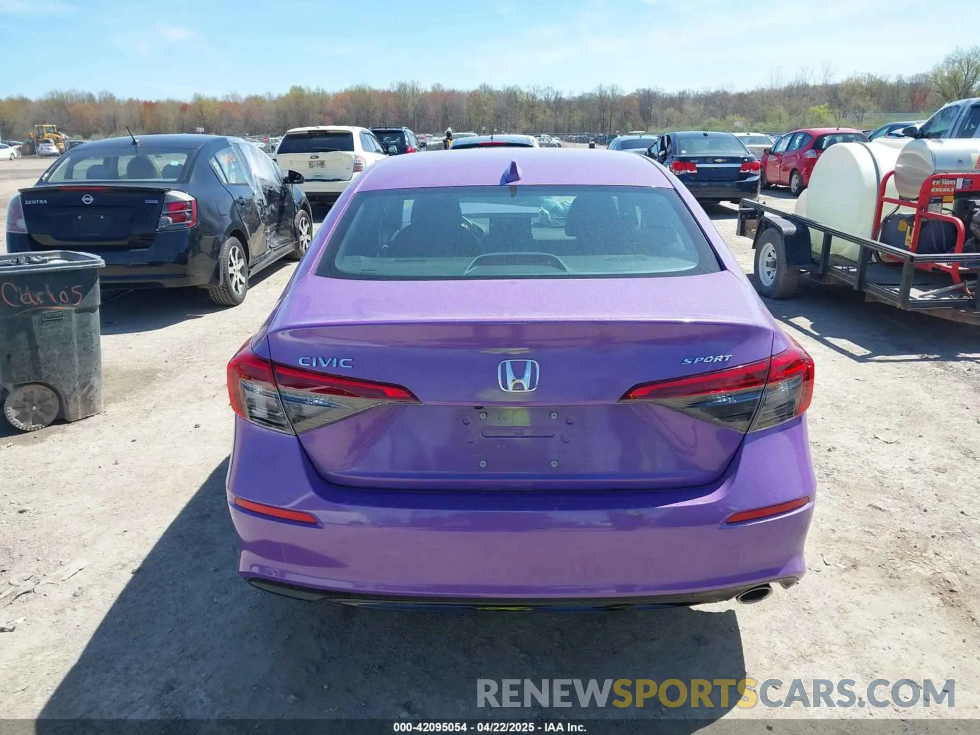 16 Photograph of a damaged car 2HGFE2F51NH555036 HONDA CIVIC 2022