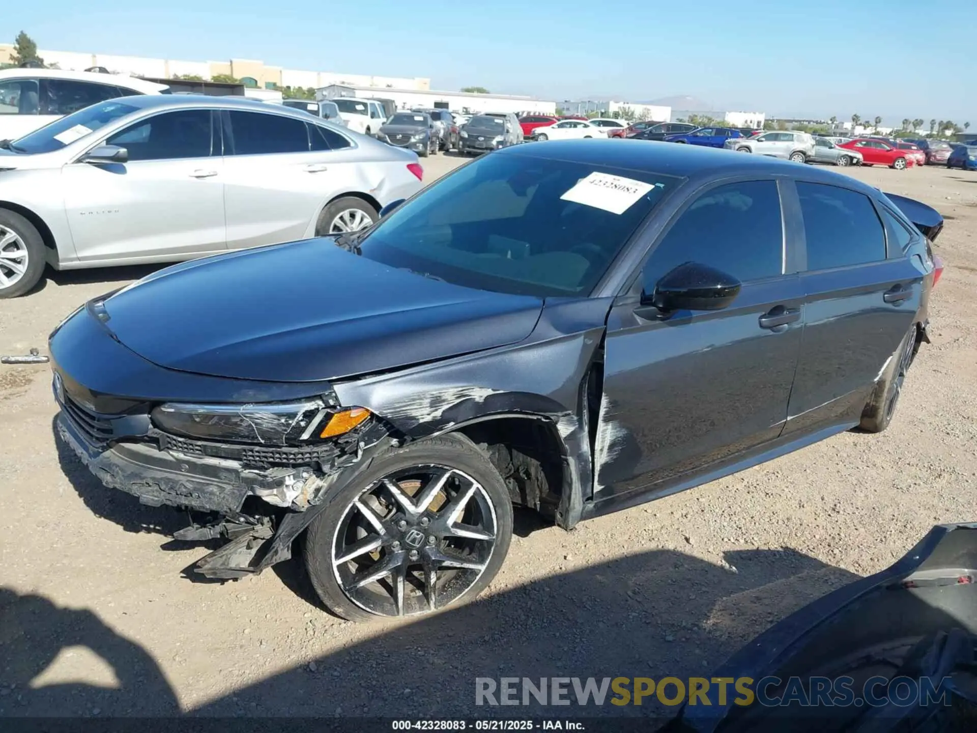2 Photograph of a damaged car 2HGFE2F51NH563704 HONDA CIVIC 2022