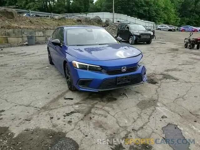 13 Photograph of a damaged car 2HGFE2F51NH581295 HONDA CIVIC 2022