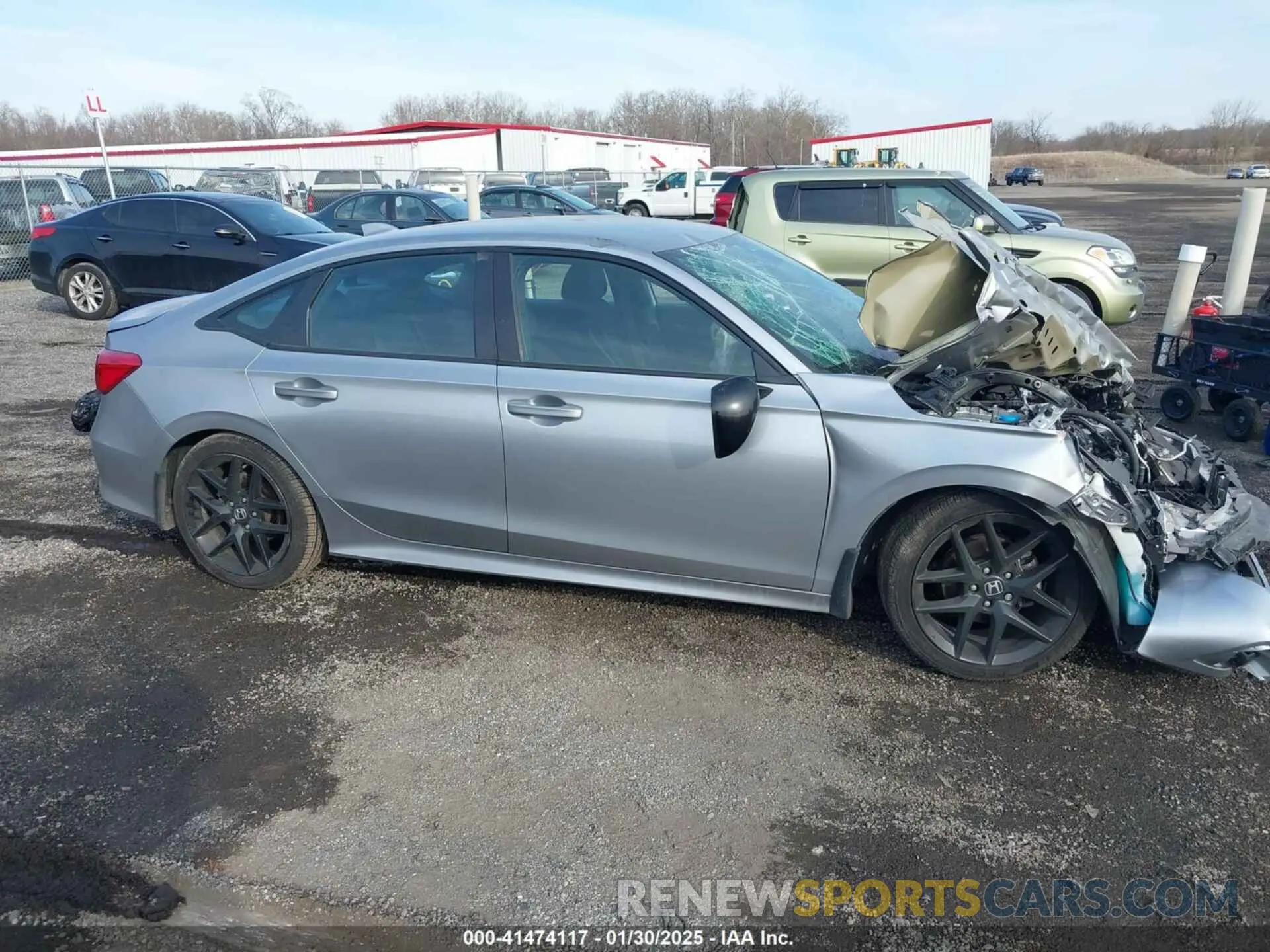 14 Photograph of a damaged car 2HGFE2F51NH589705 HONDA CIVIC 2022