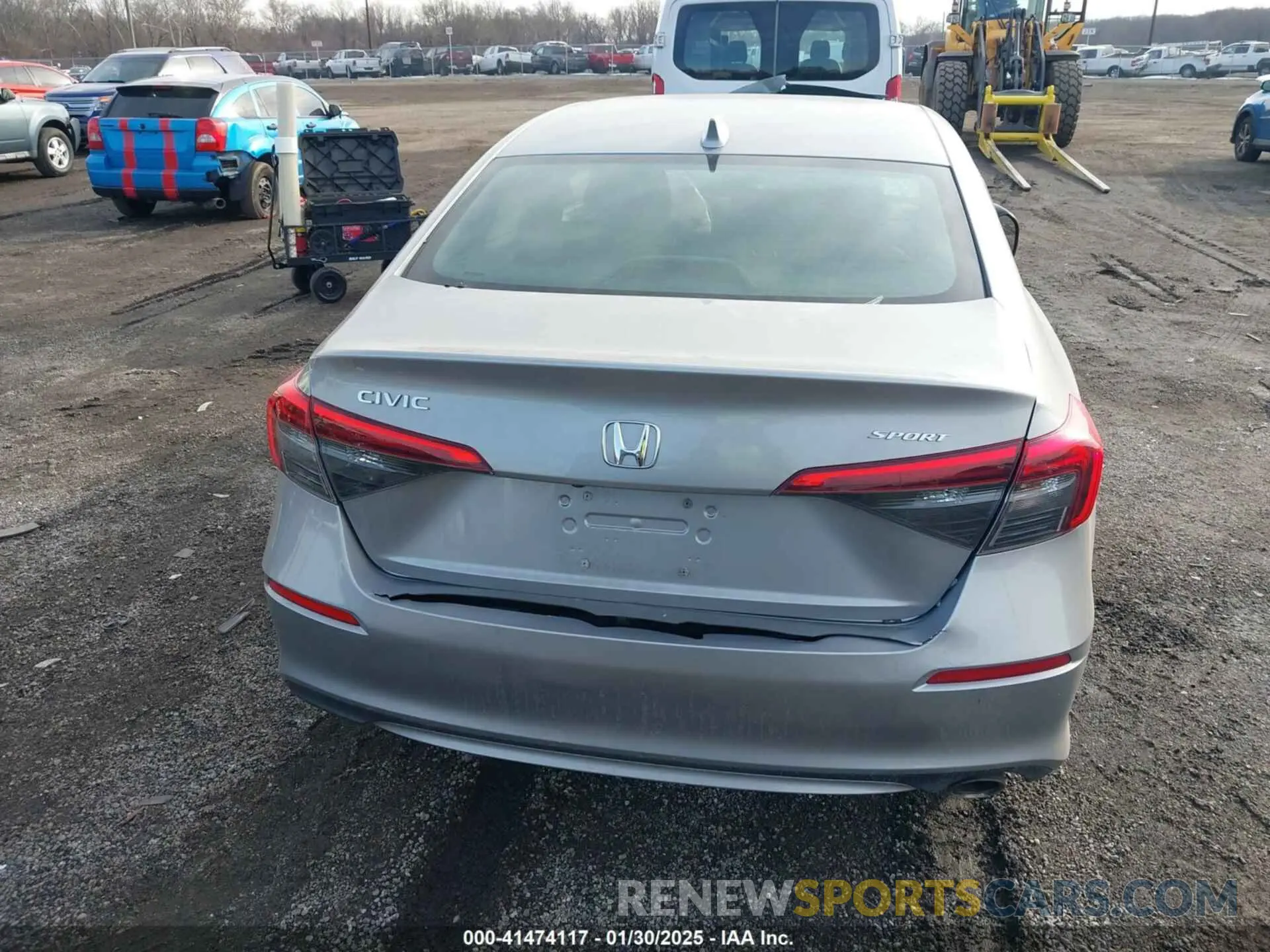 17 Photograph of a damaged car 2HGFE2F51NH589705 HONDA CIVIC 2022