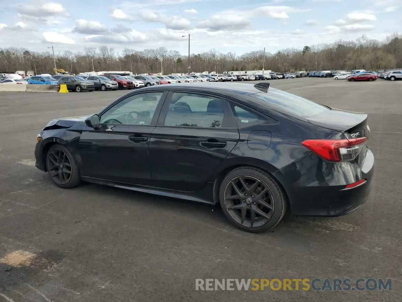 2 Photograph of a damaged car 2HGFE2F51NH596900 HONDA CIVIC 2022