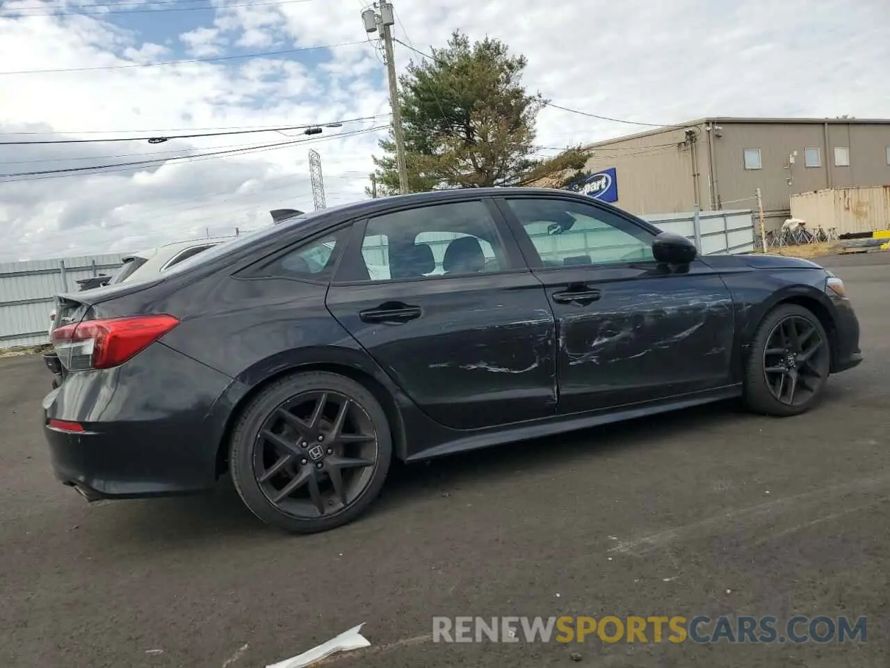 3 Photograph of a damaged car 2HGFE2F51NH596900 HONDA CIVIC 2022