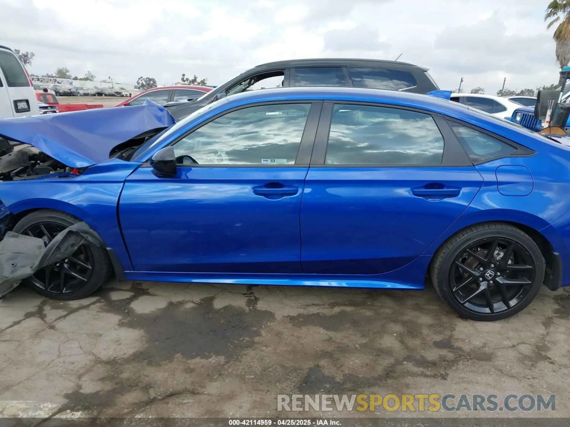14 Photograph of a damaged car 2HGFE2F51NH607510 HONDA CIVIC 2022