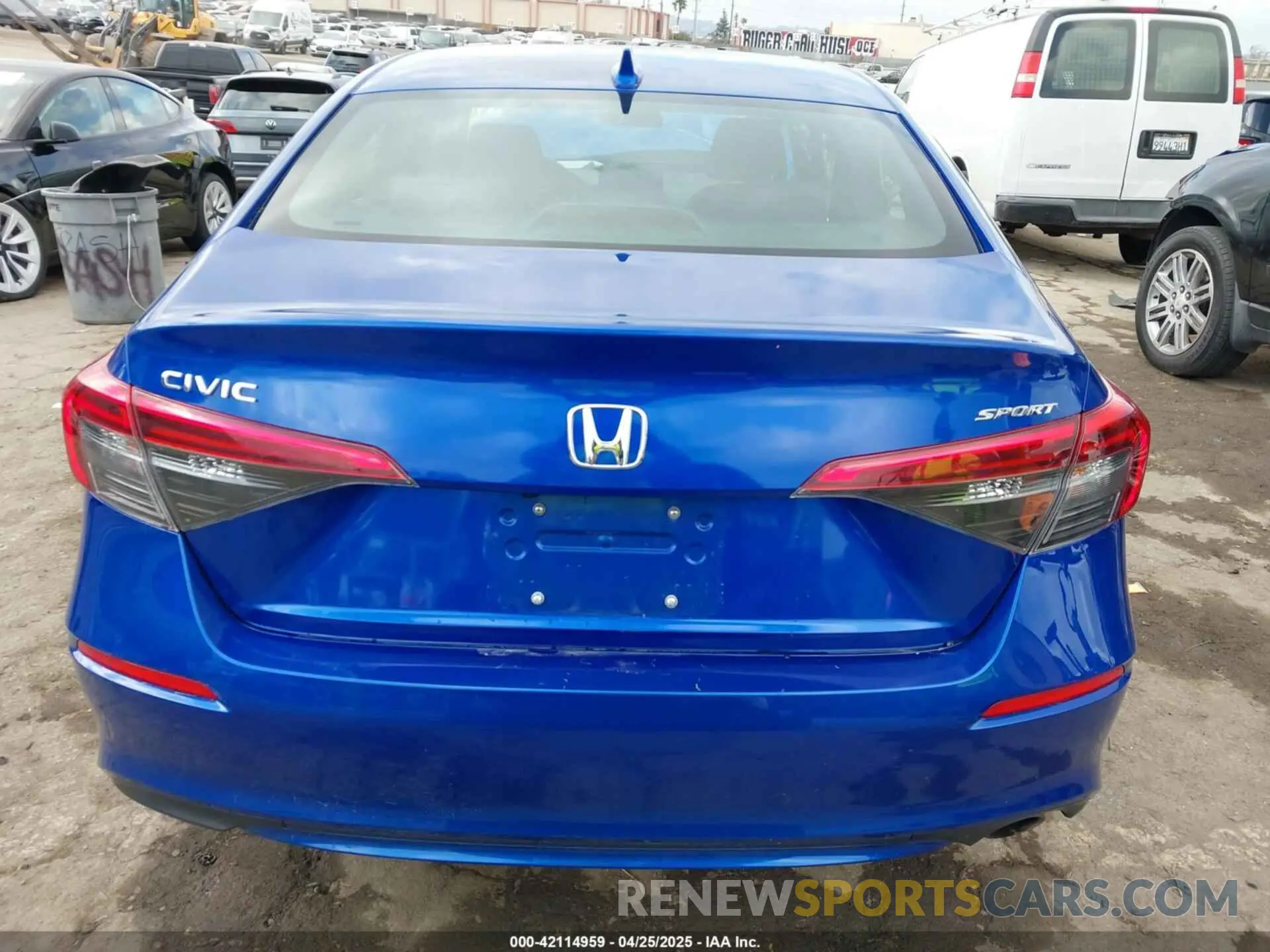 16 Photograph of a damaged car 2HGFE2F51NH607510 HONDA CIVIC 2022