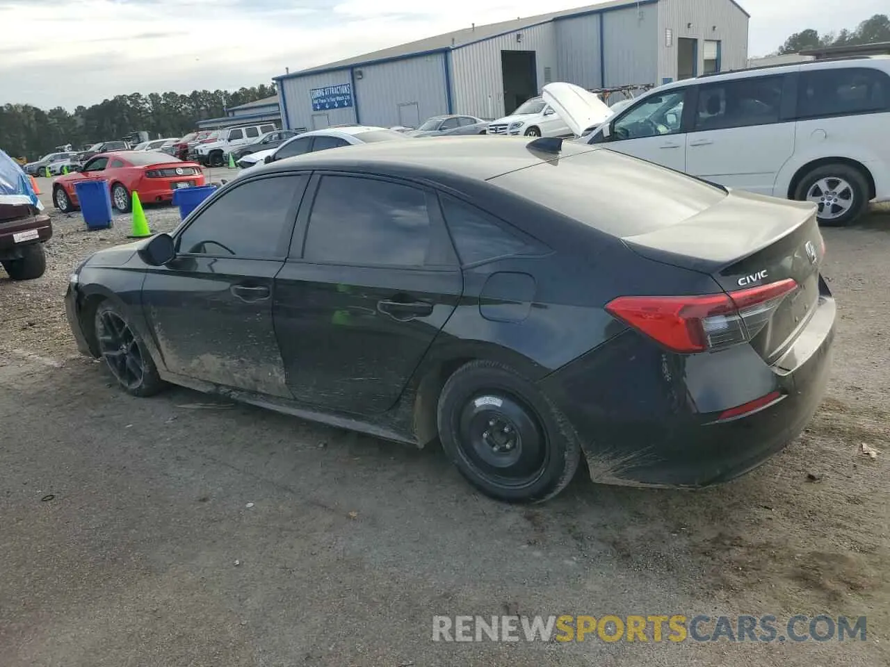 2 Фотография поврежденного автомобиля 2HGFE2F52NH534051 HONDA CIVIC 2022