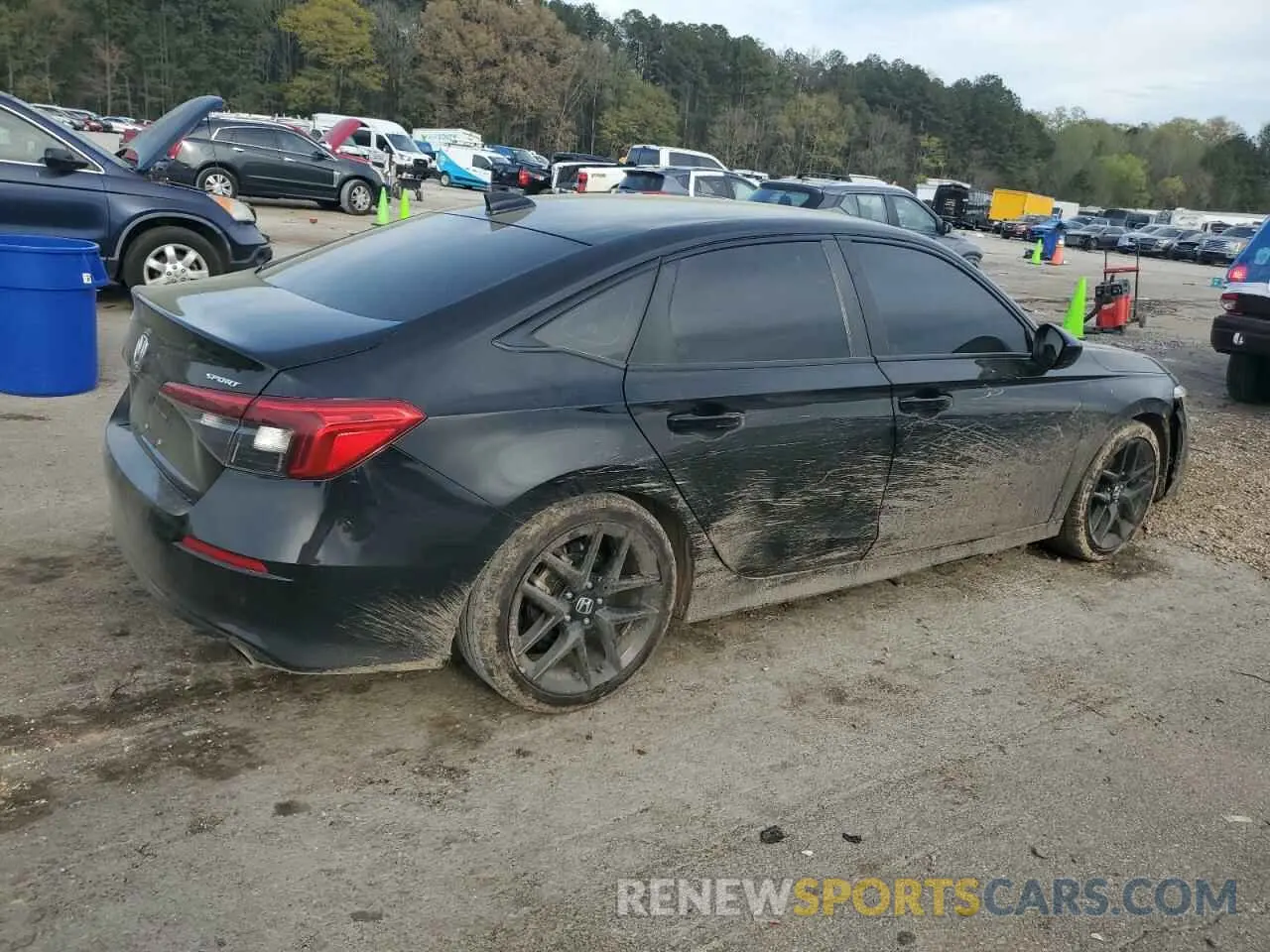 3 Фотография поврежденного автомобиля 2HGFE2F52NH534051 HONDA CIVIC 2022