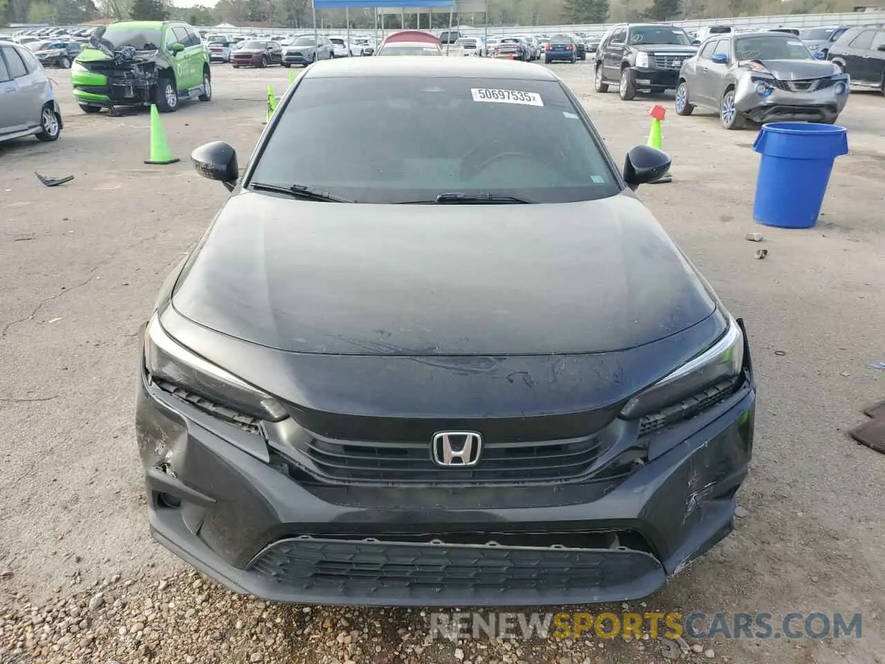 5 Фотография поврежденного автомобиля 2HGFE2F52NH534051 HONDA CIVIC 2022