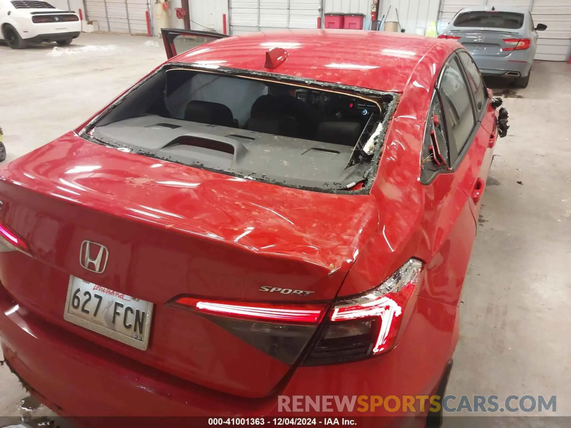 6 Фотография поврежденного автомобиля 2HGFE2F52NH542246 HONDA CIVIC 2022