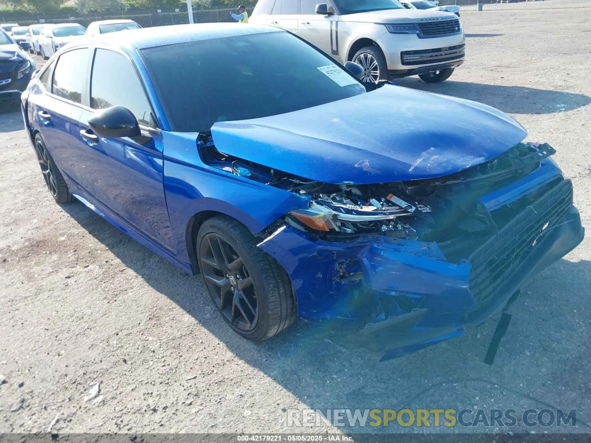 6 Photograph of a damaged car 2HGFE2F52NH558057 HONDA CIVIC 2022