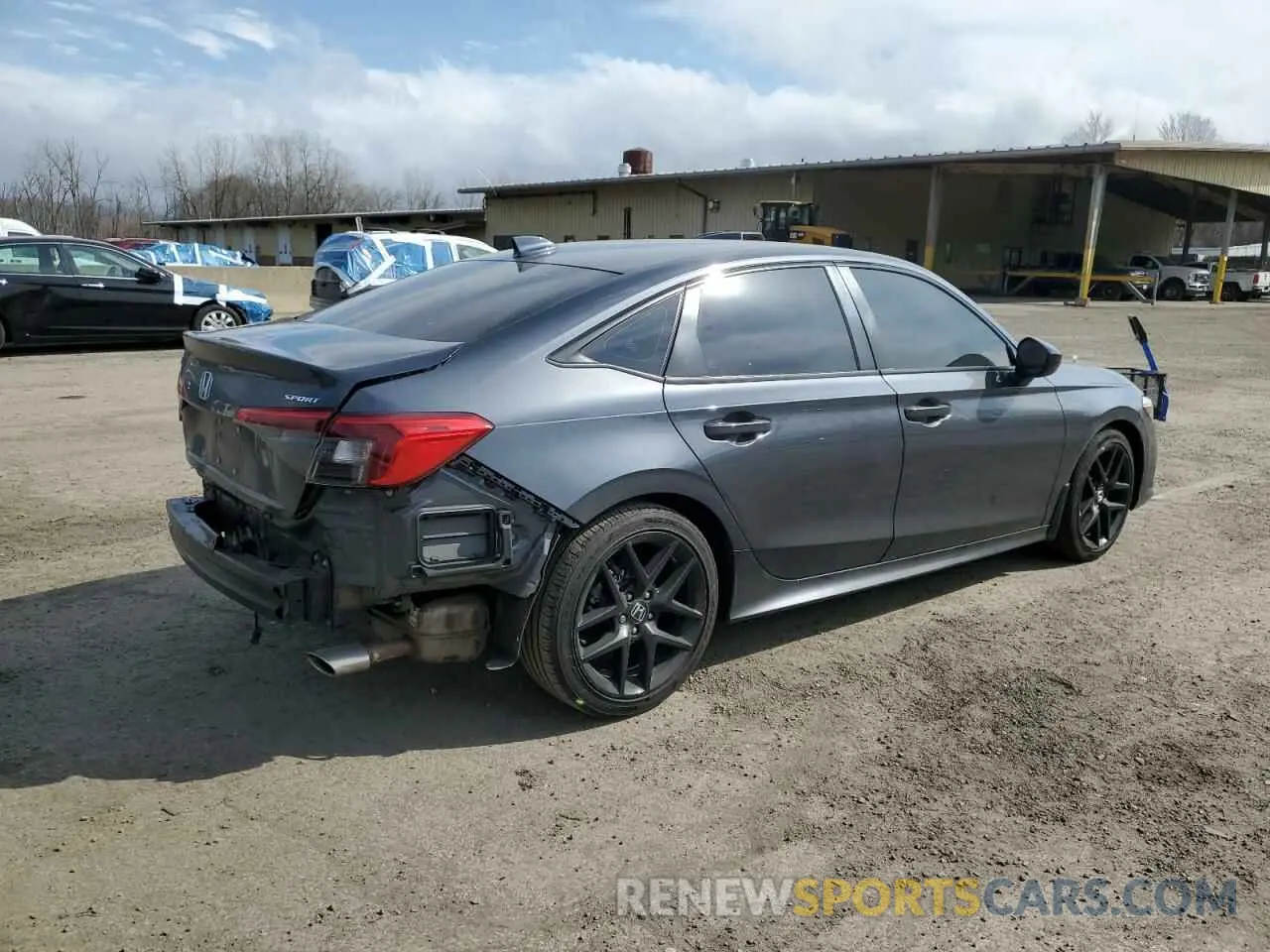 3 Photograph of a damaged car 2HGFE2F52NH565705 HONDA CIVIC 2022