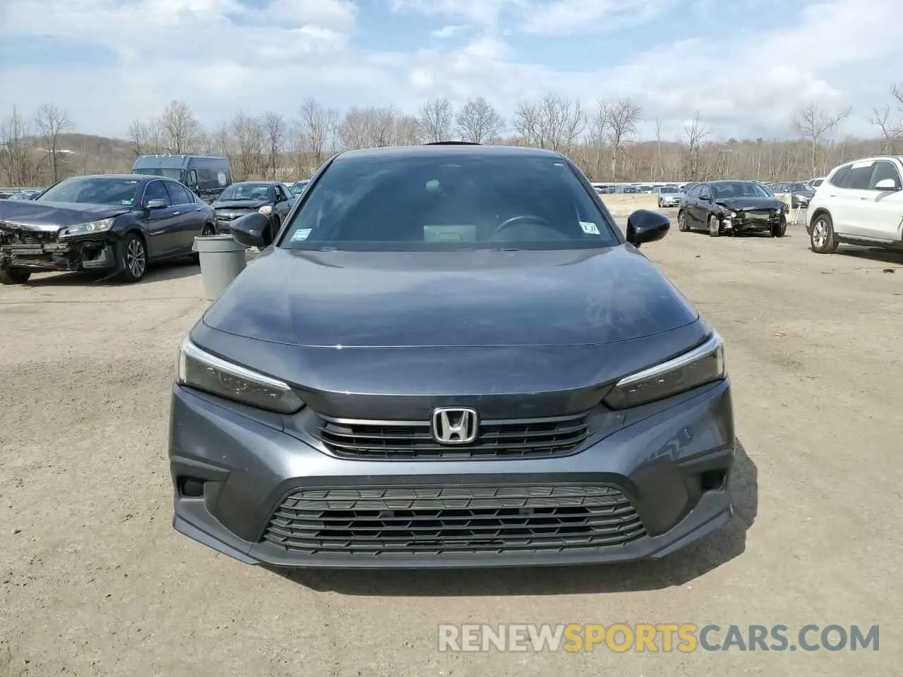 5 Photograph of a damaged car 2HGFE2F52NH565705 HONDA CIVIC 2022