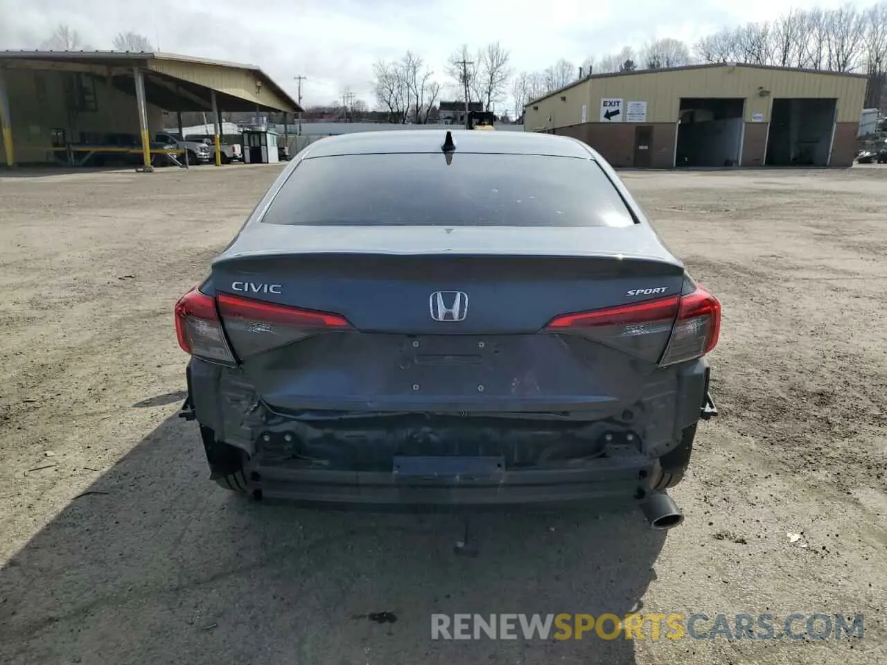6 Photograph of a damaged car 2HGFE2F52NH565705 HONDA CIVIC 2022